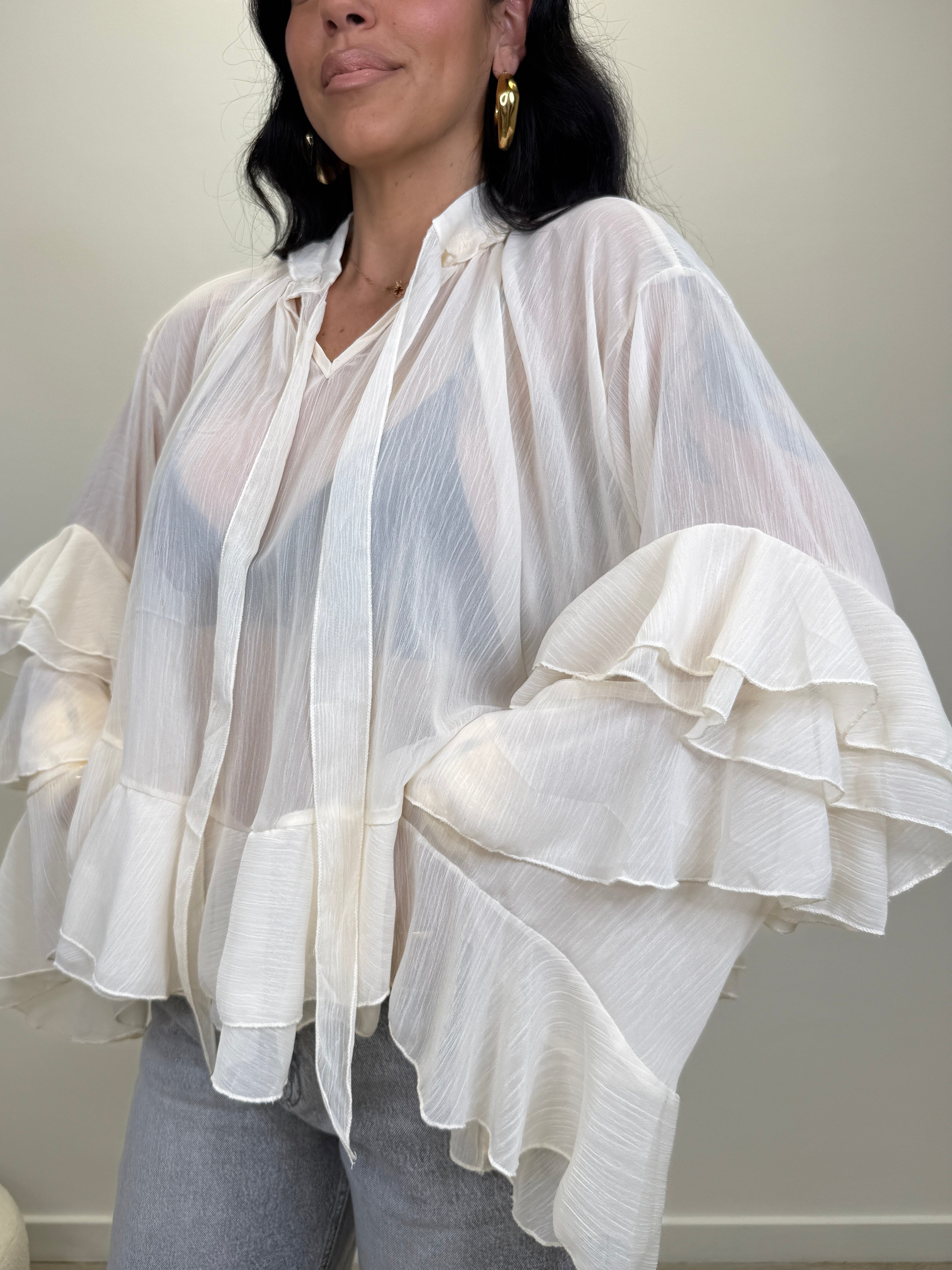 BLUSA VOLANT 6102