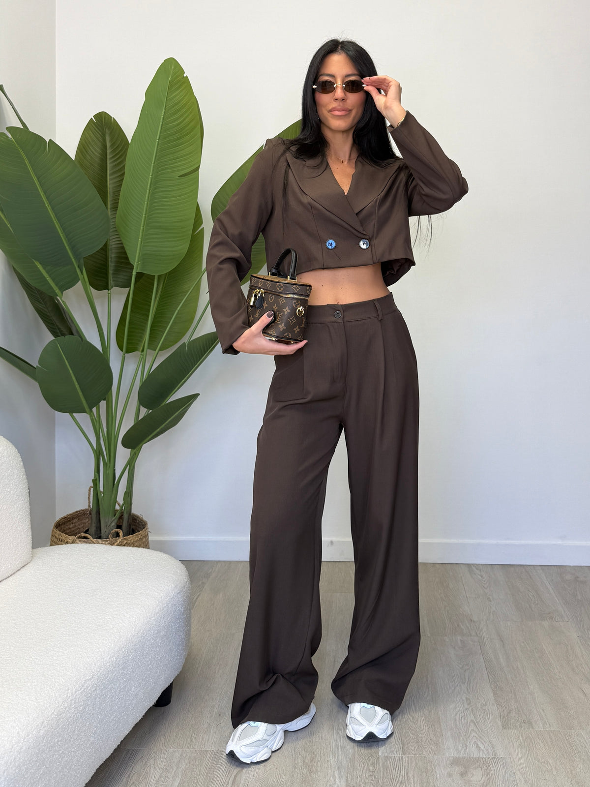 COMPLETO GIACCA CROP 10116
