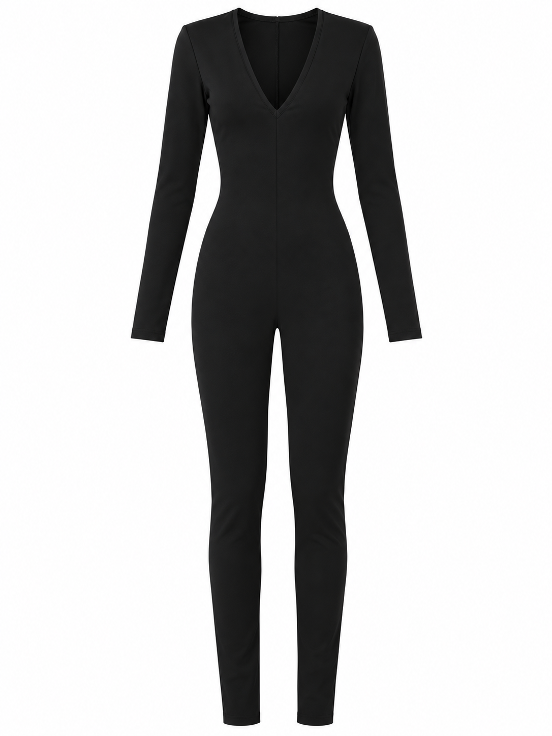 JUMPSUIT SCOLLO A "V" 31881