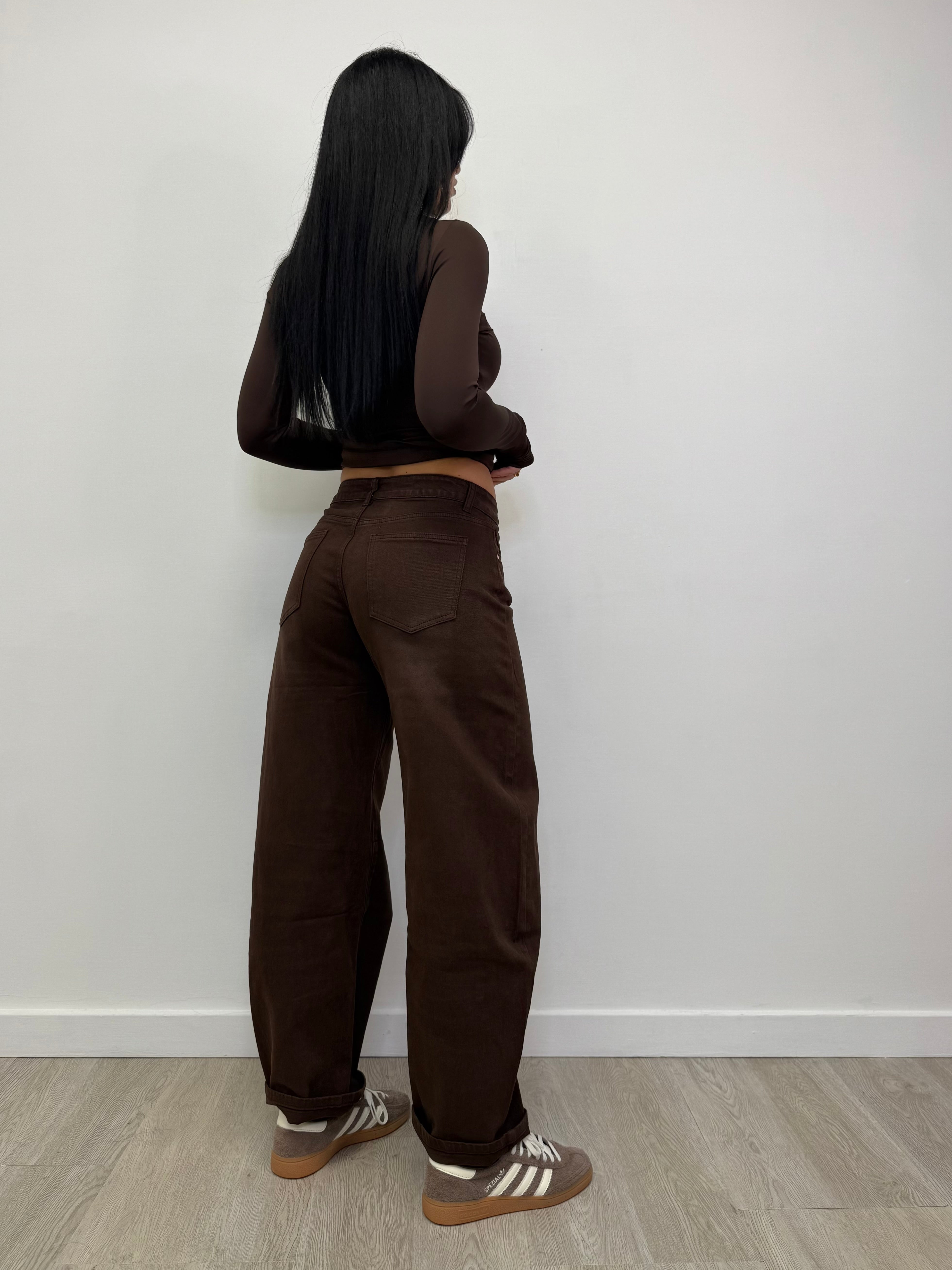 JEANS BAGGY CHOCO 5130