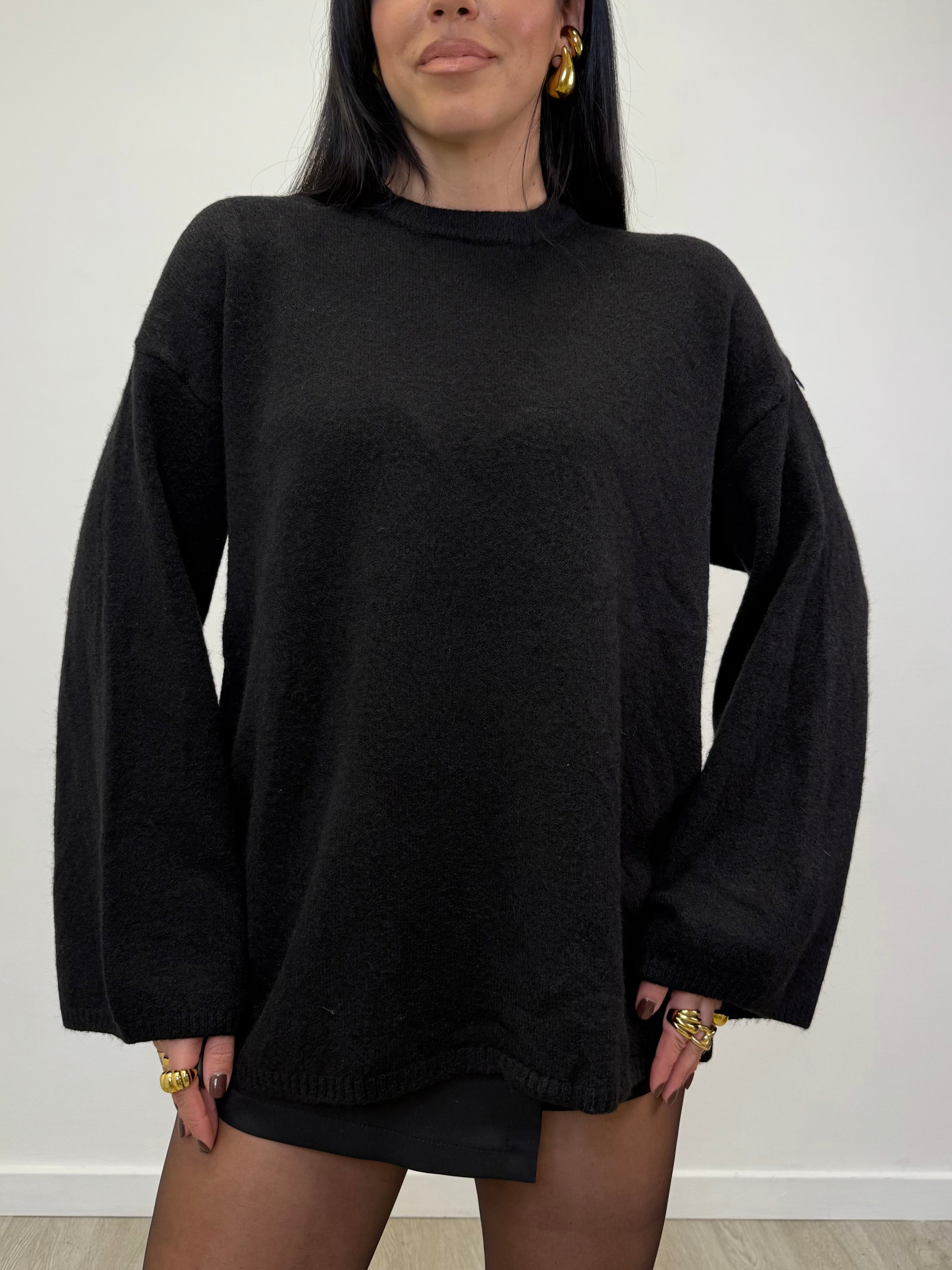 MAGLIA EFFETTO LANA OVER 51308