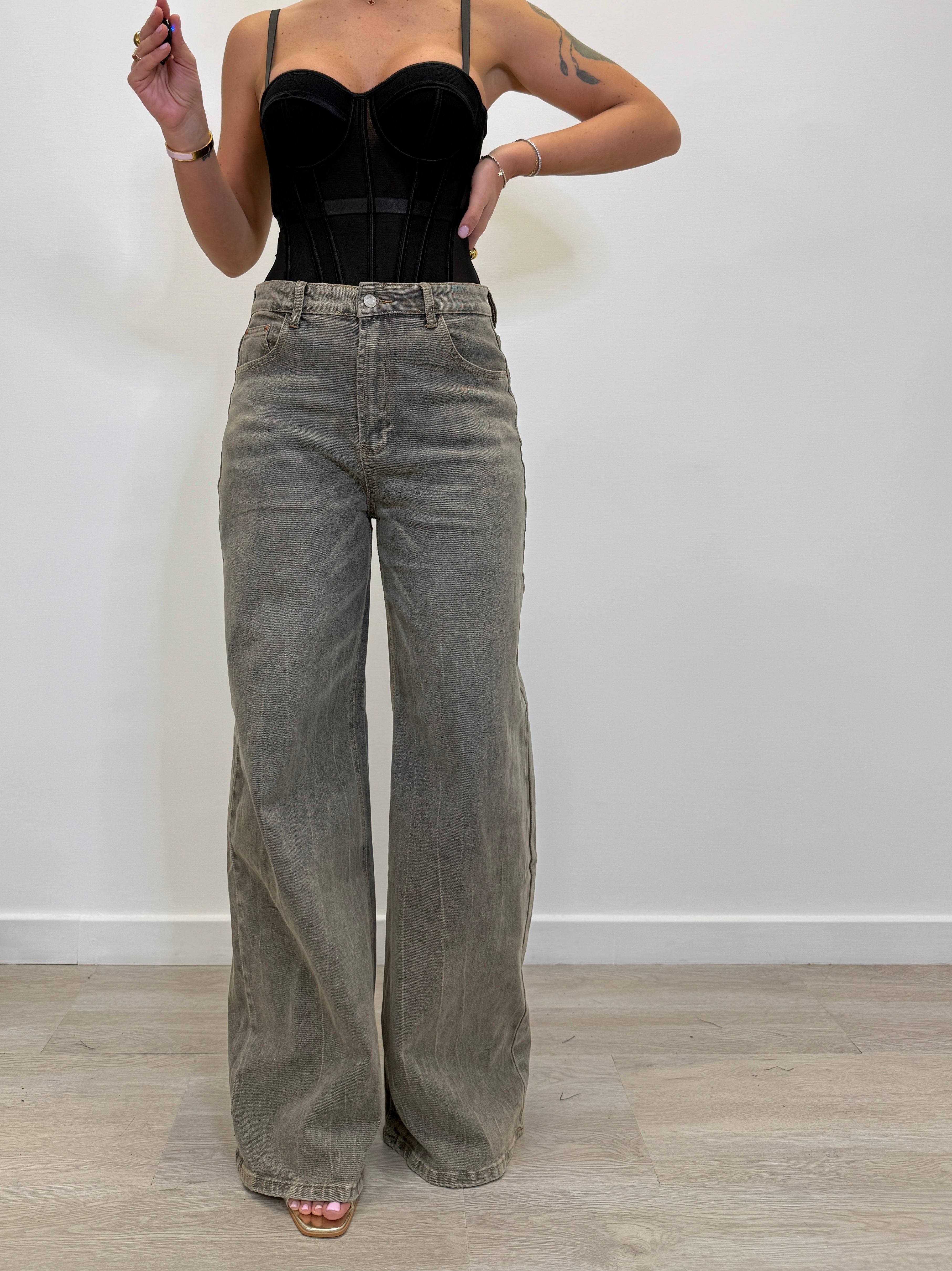 JEANS PALAZZO SABBIATO 25206-1