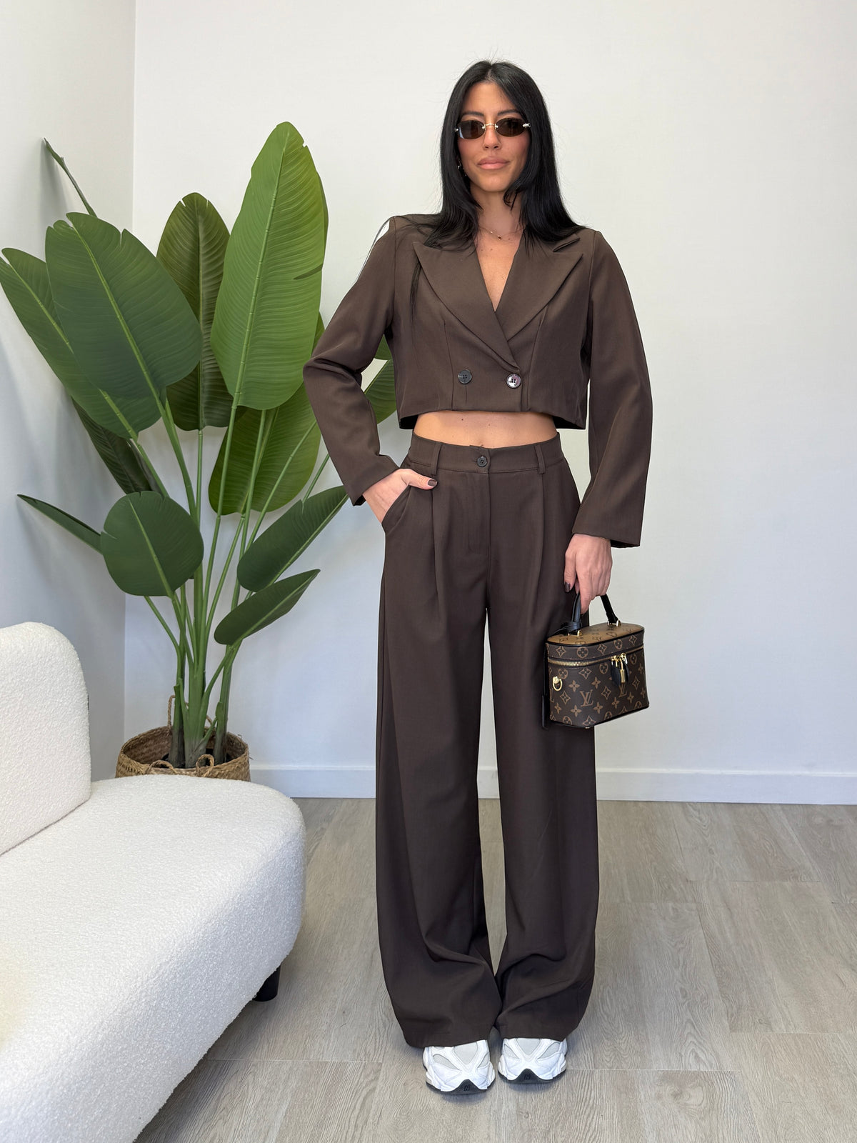 COMPLETO GIACCA CROP 10116