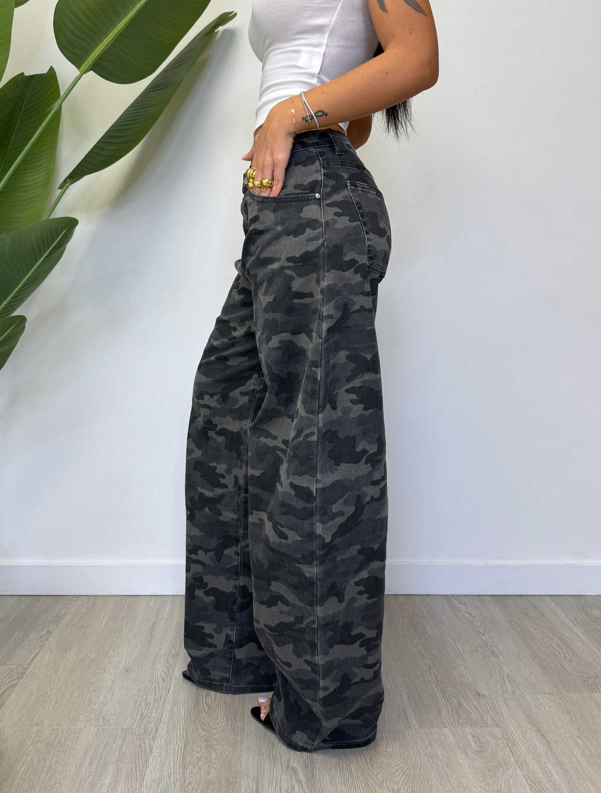 JEANS BARREL ARMY 5302