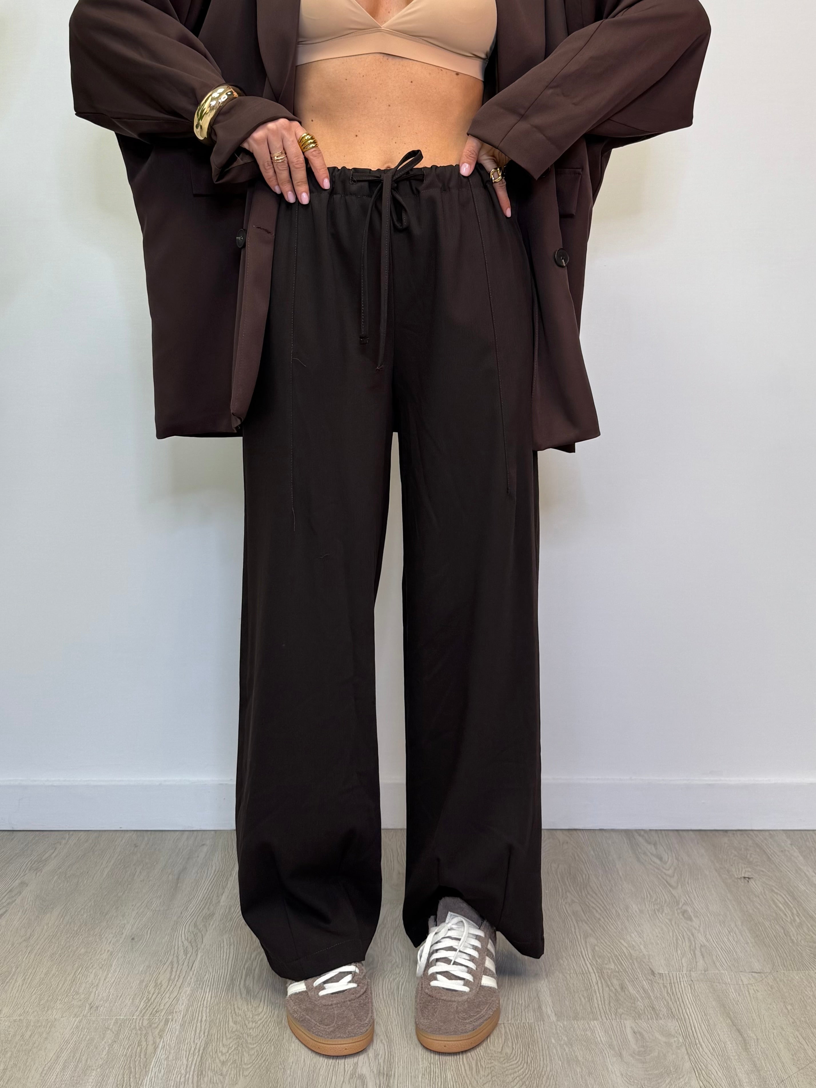 PANTALONE BAGGY IN TESSUTO MORBIDO 66621