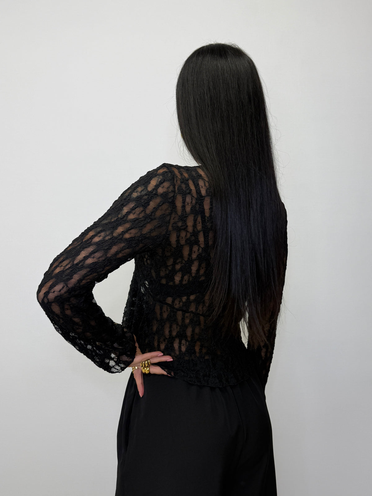 MAGLIA CON LACCETTO IN PIZZO 16818