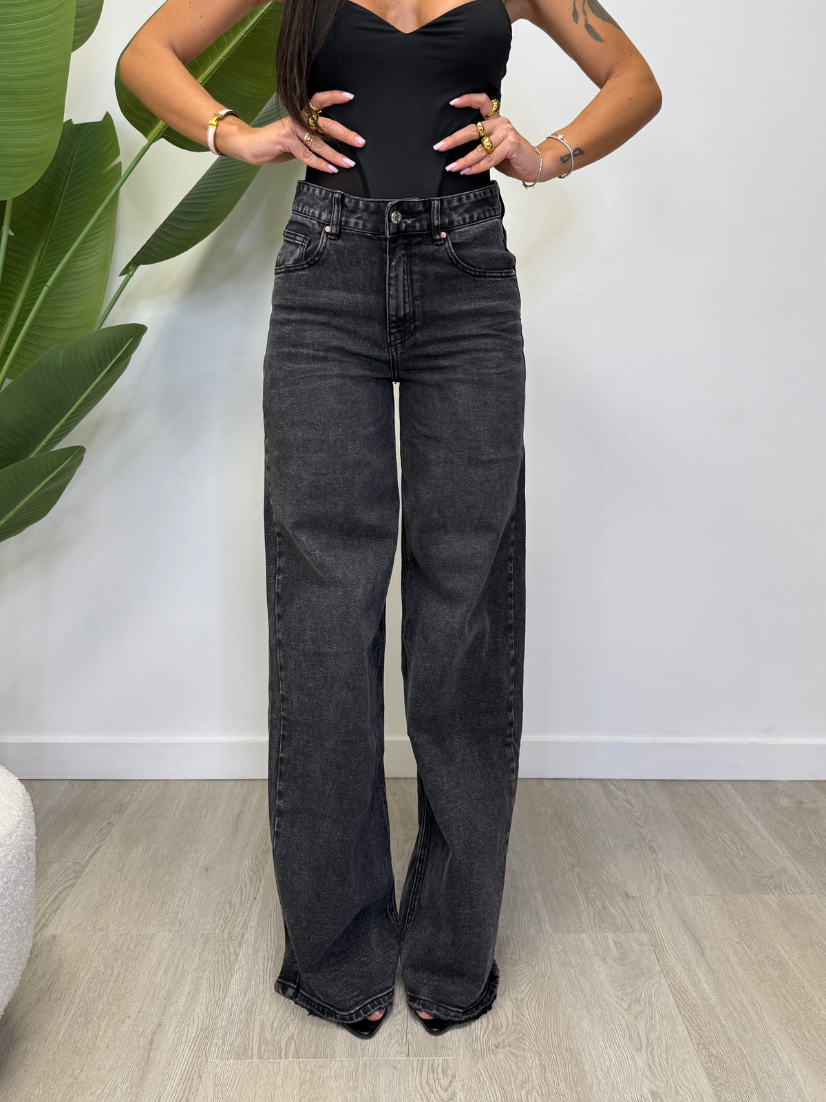 JEANS TALL PALAZZO FUMÈ  5723-3