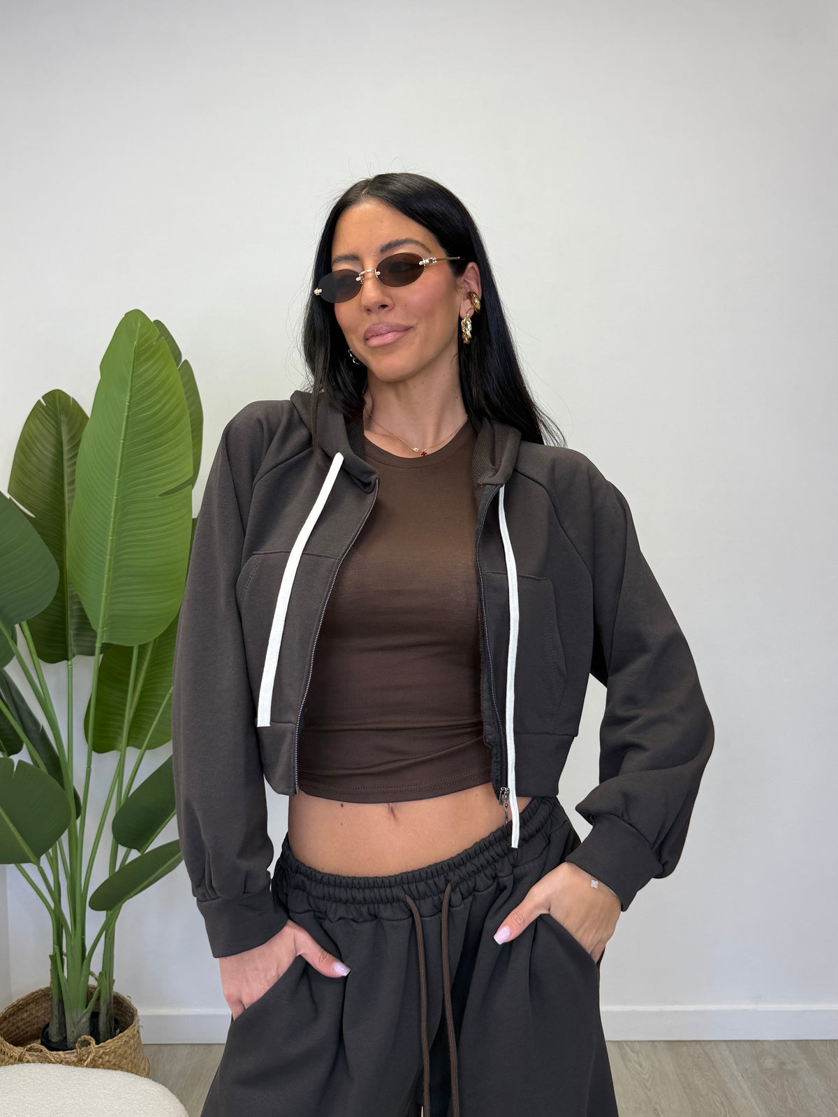 FELPA CON ZIP 9909