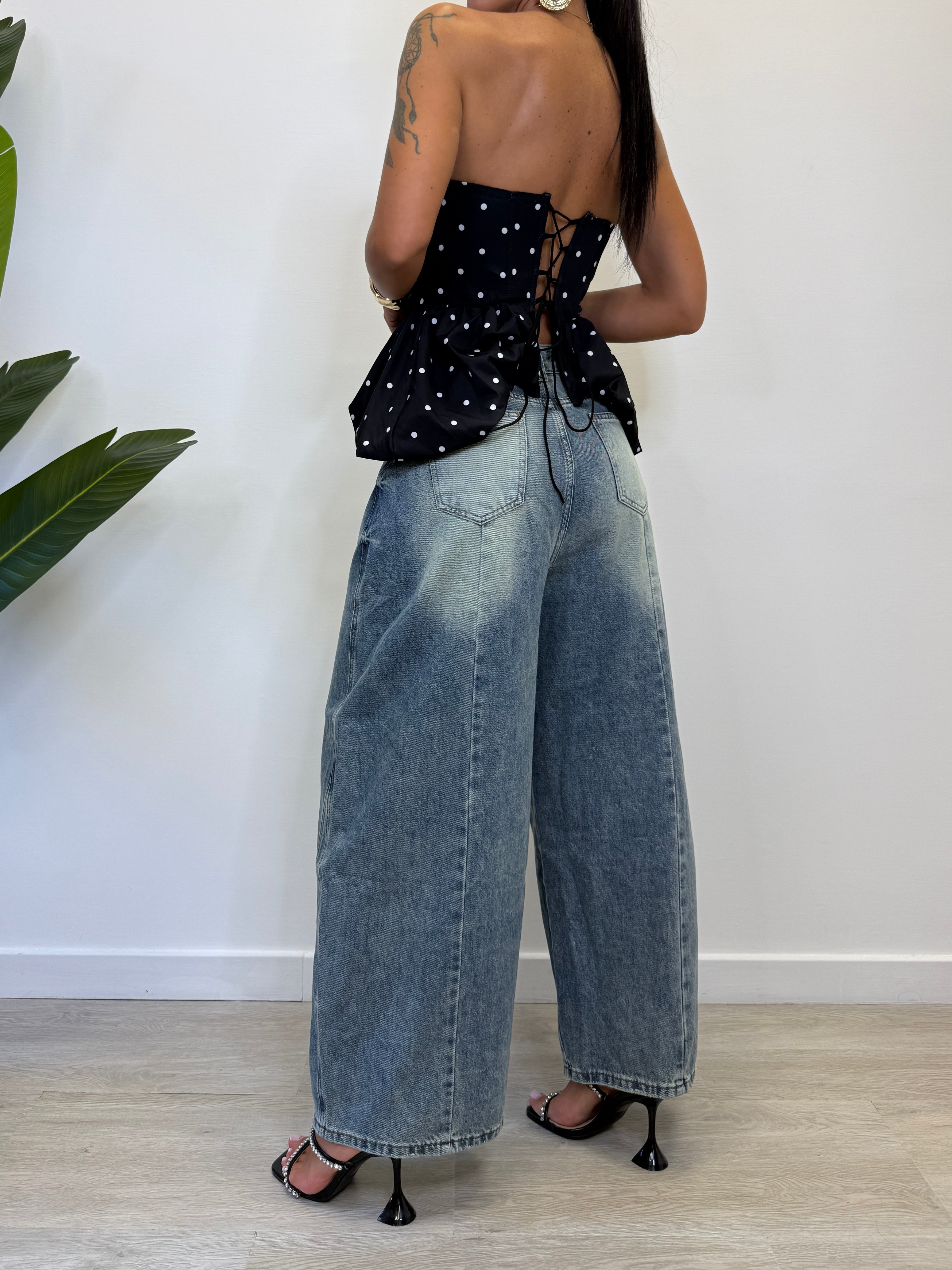 JEANS BAGGY OVER 80599