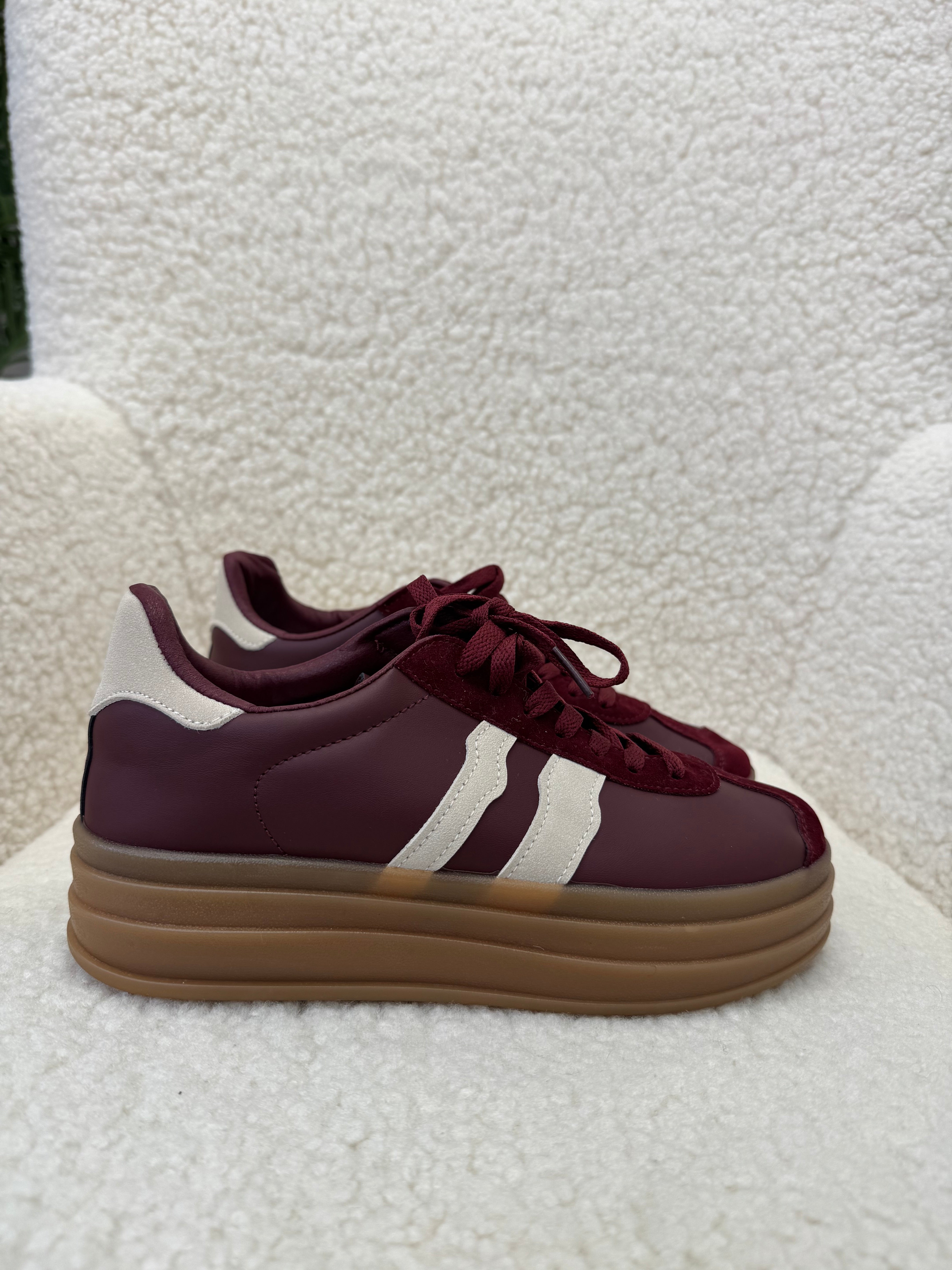 SNEAKERS BOLD 2 BURGUNDY 203HY-ST