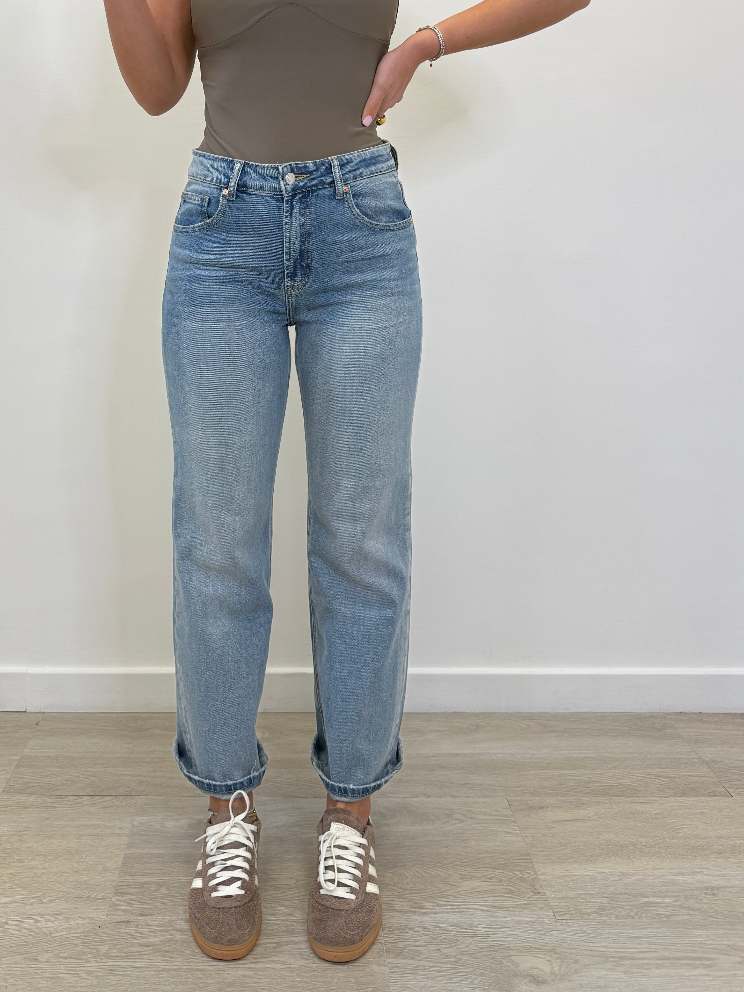 JEANS DENIM MOM FIT 3000-36
