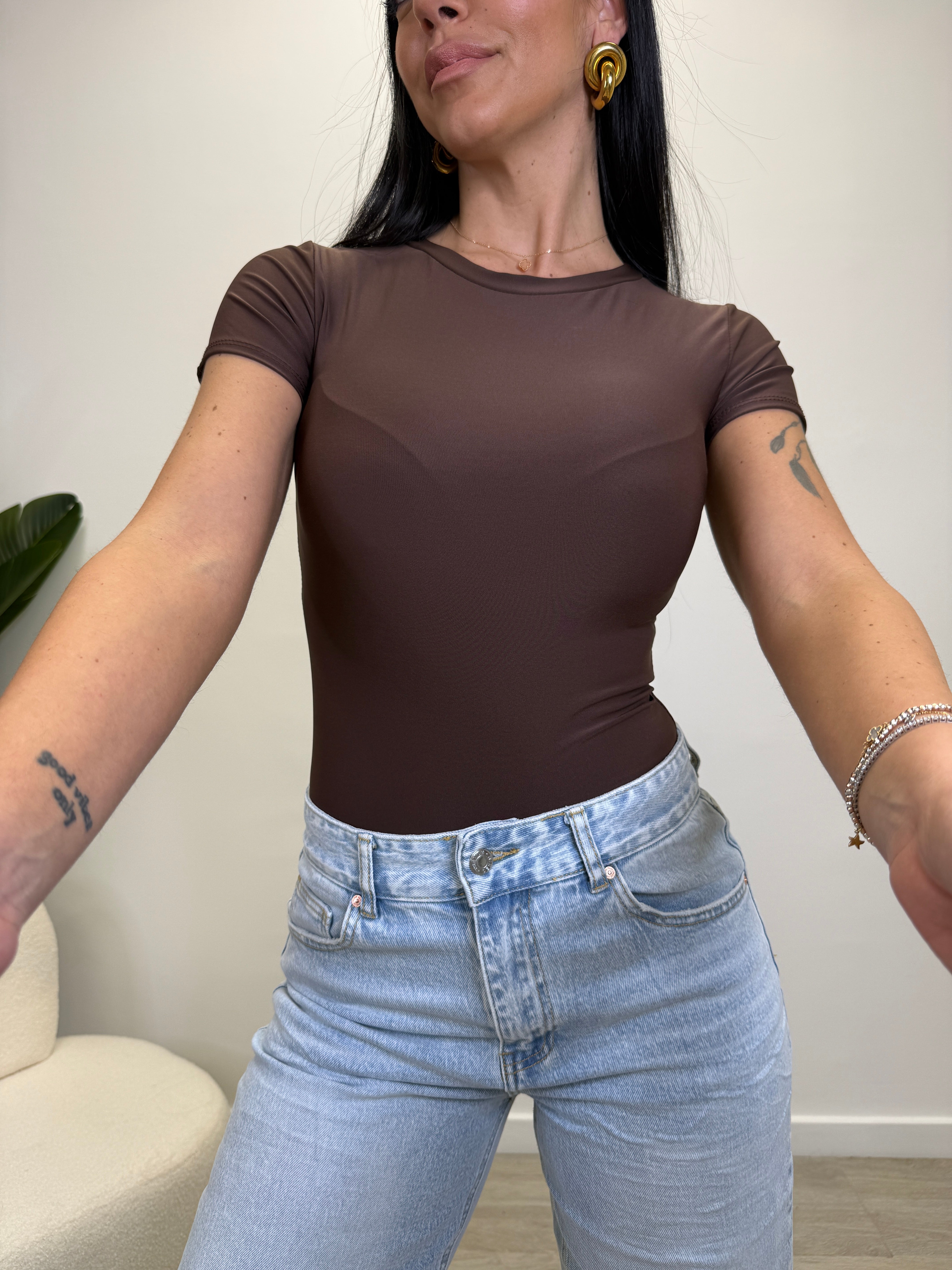 BODY MANICA CORTA 16672