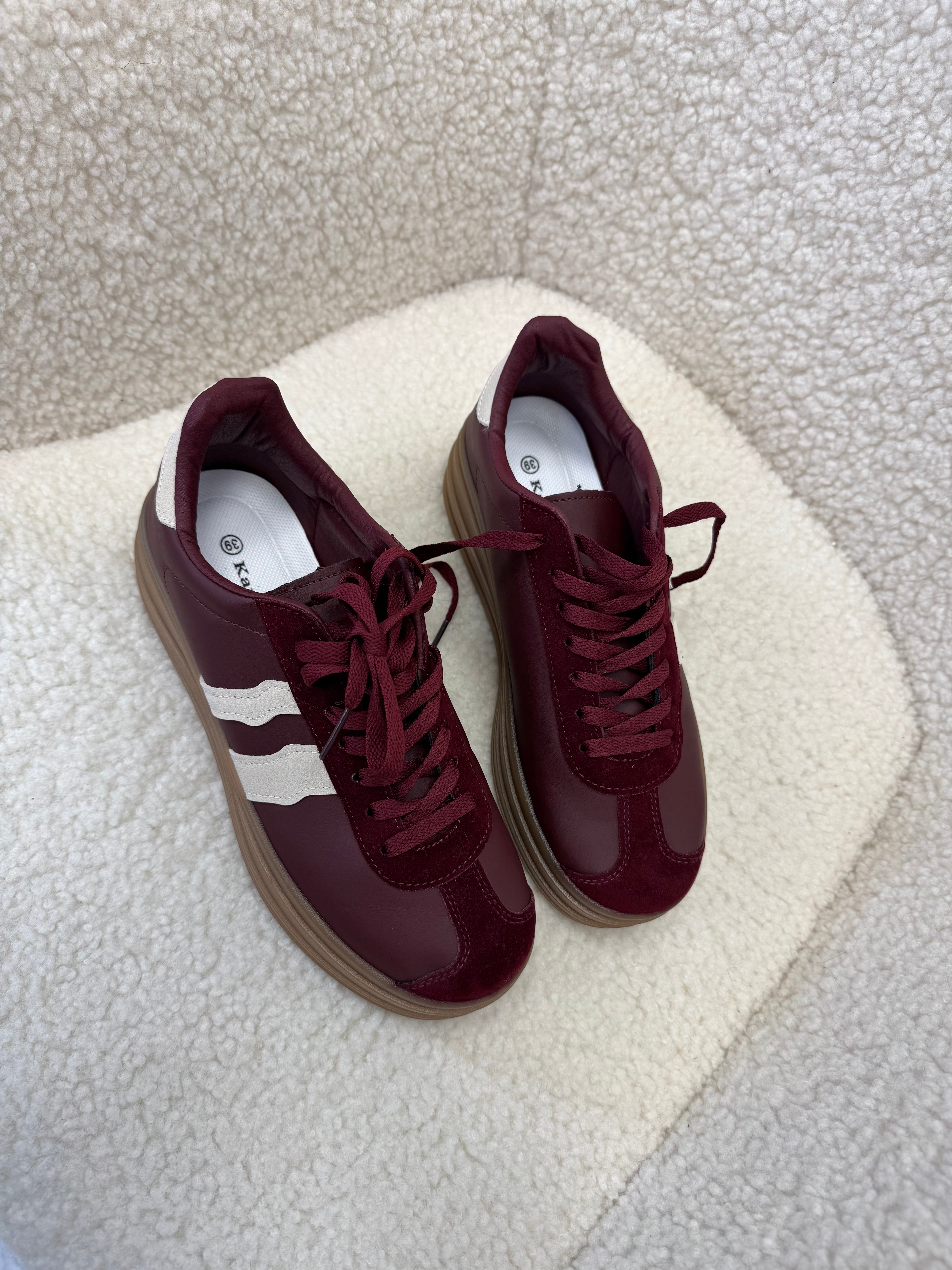 SNEAKERS BOLD 2 BURGUNDY 203HY-ST