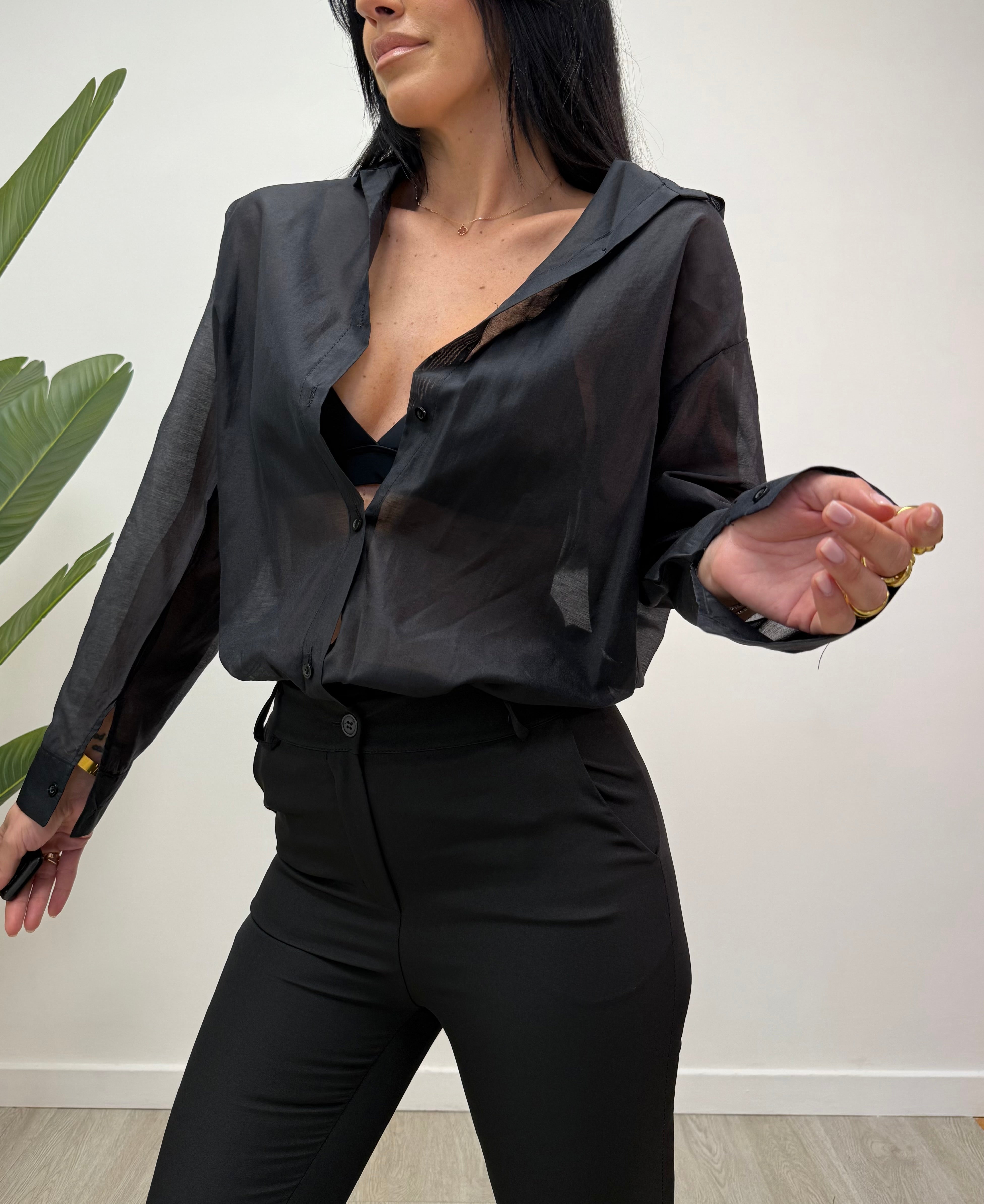 CAMICIA SEMI TRASPARENTE 141