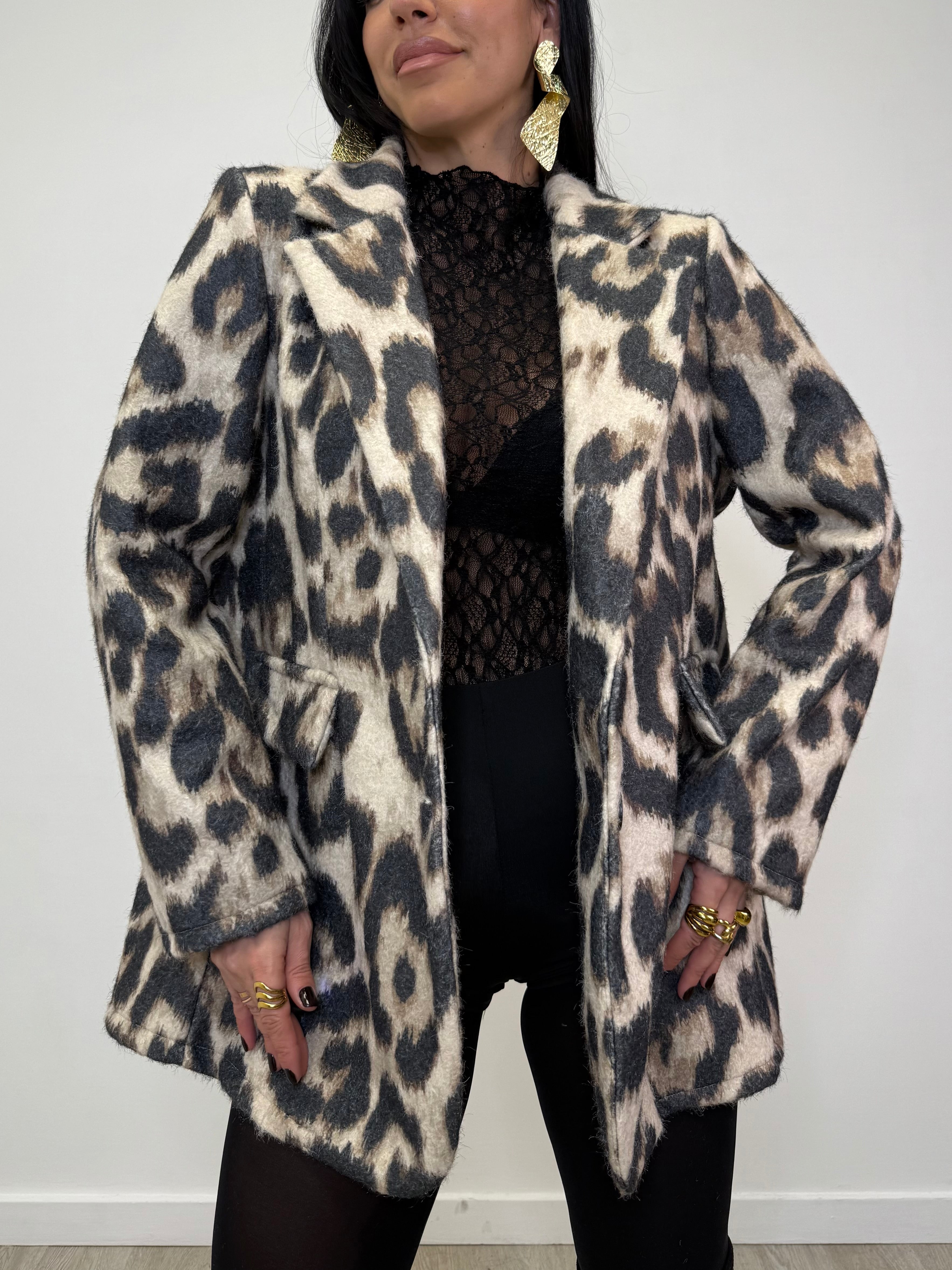 BLAZER LEO IN PANNO 88828