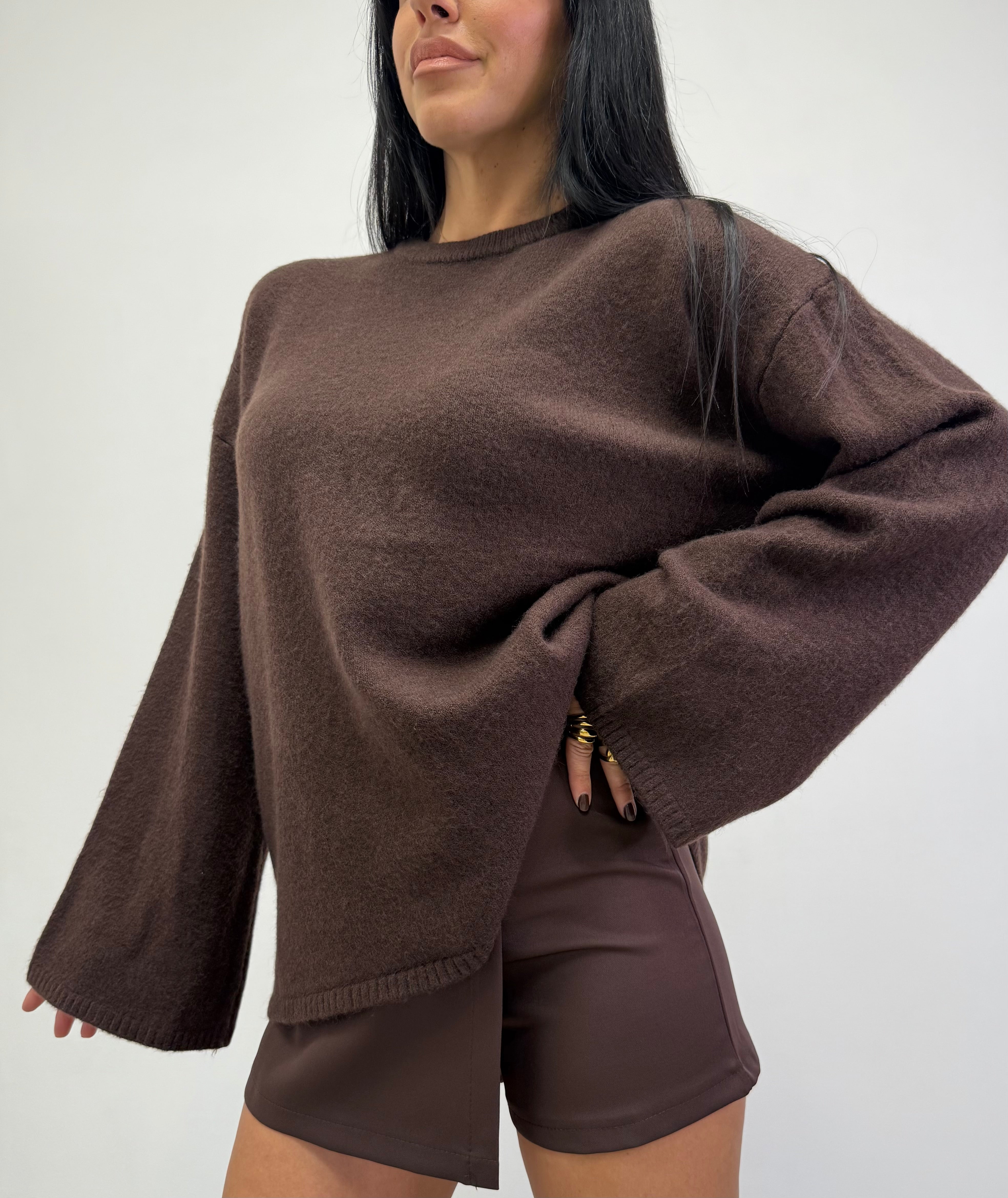 MAGLIA EFFETTO LANA OVER 51308