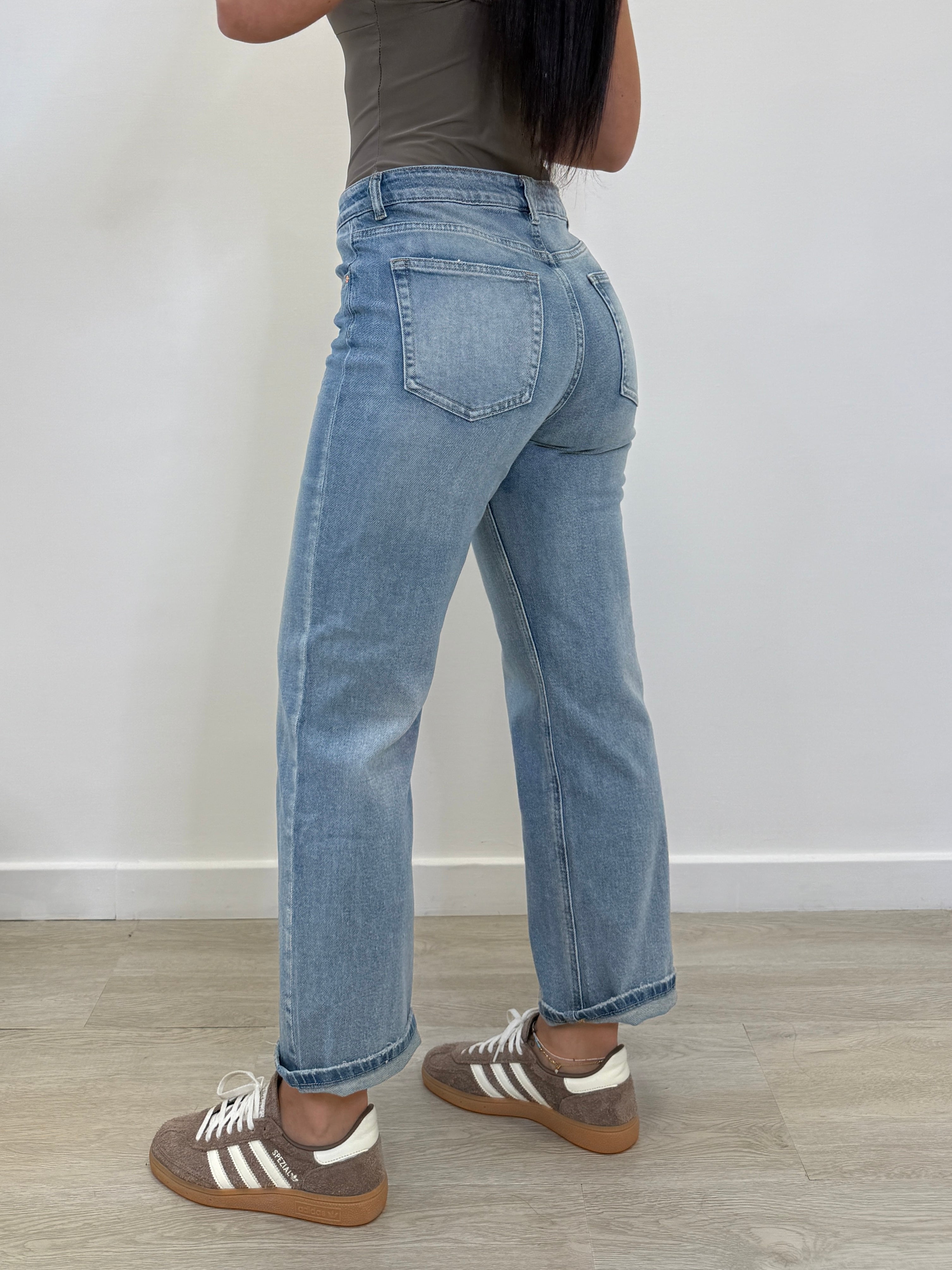JEANS DENIM MOM FIT 3000-36