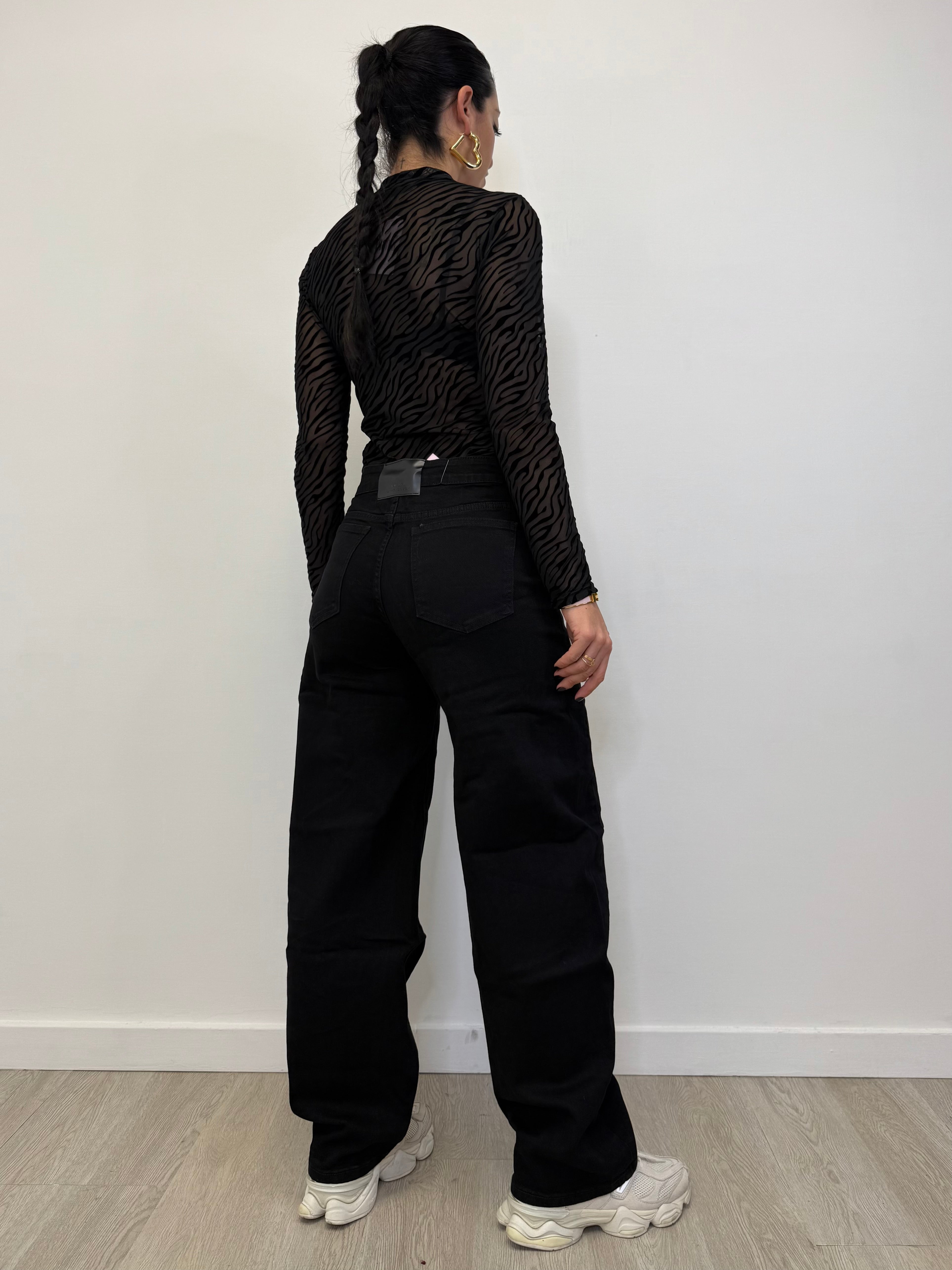 JEANS NERO BALLOON 2115