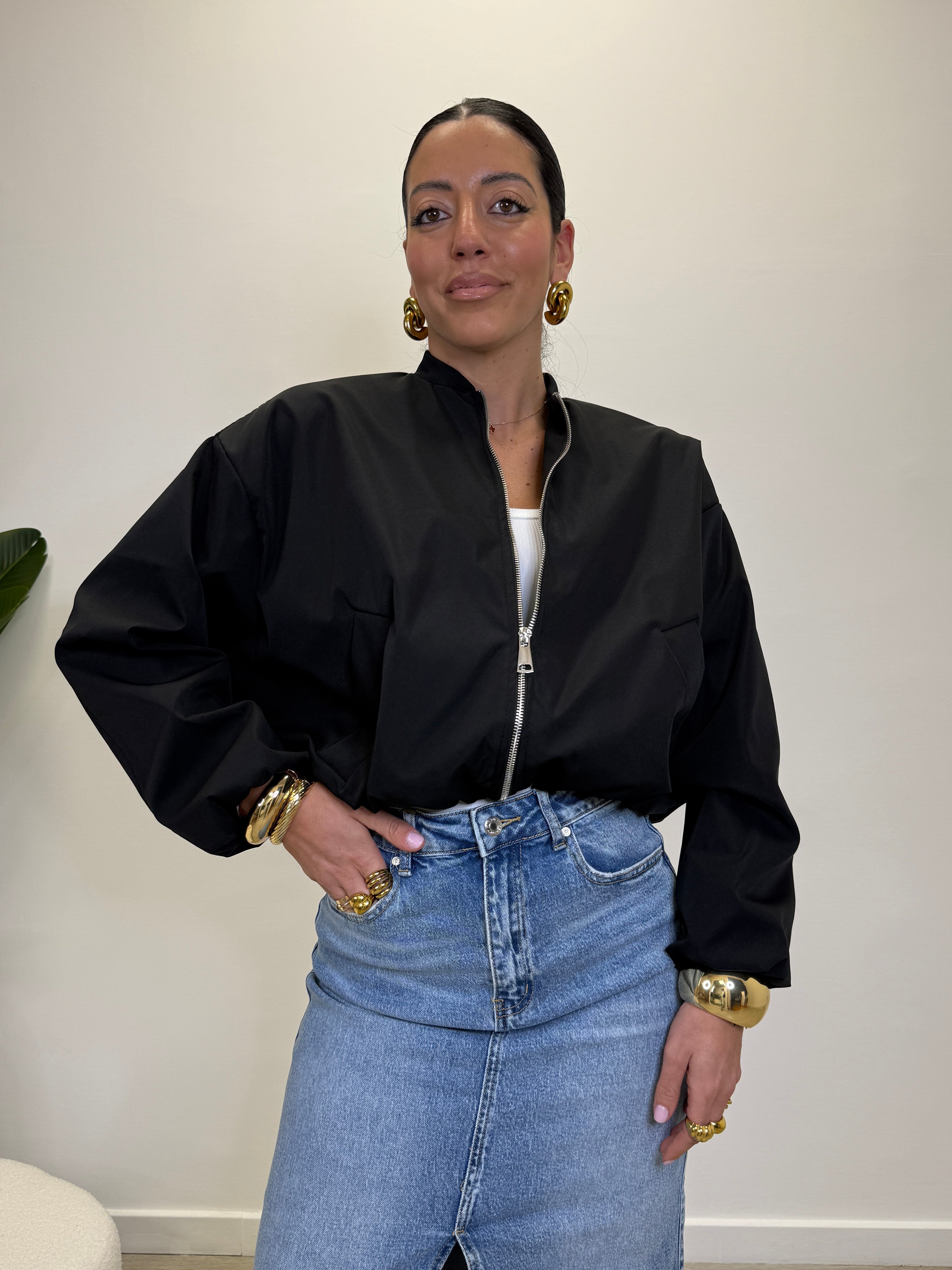 BOMBERINO IN TESSUTO TECNICO 31069