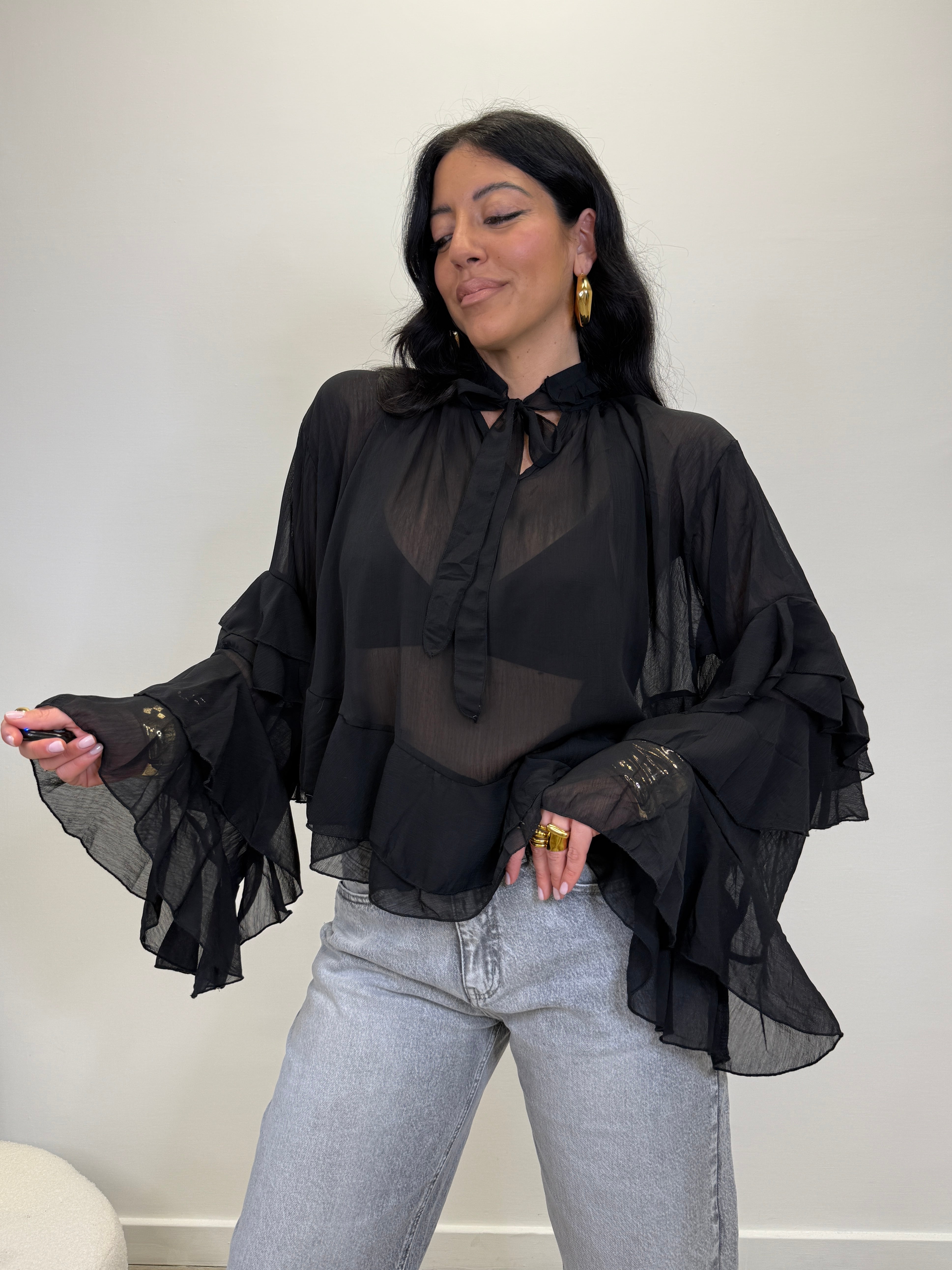 BLUSA VOLANT 6102