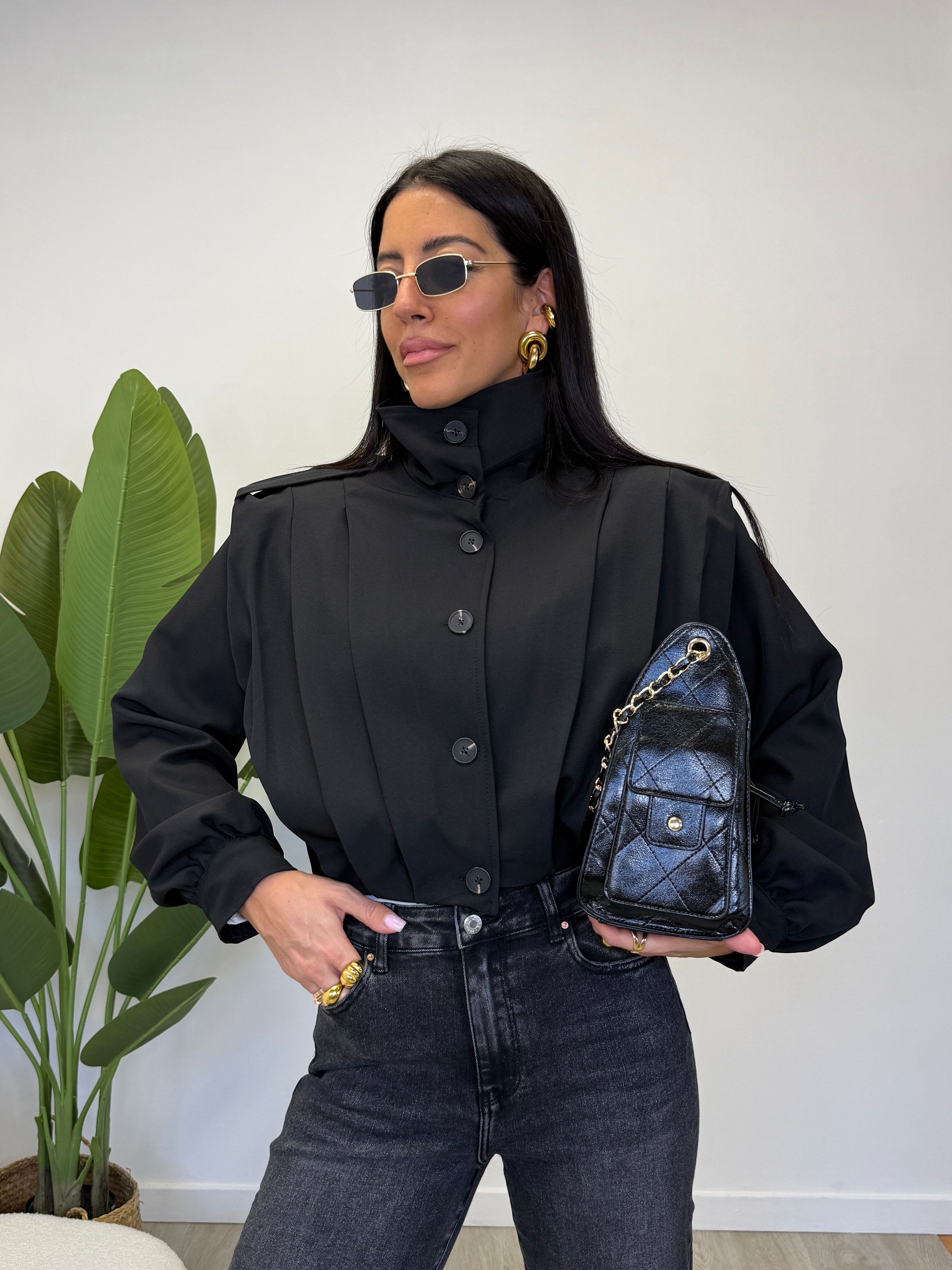 TRENCH BOMBER COLLO ALTO 66795