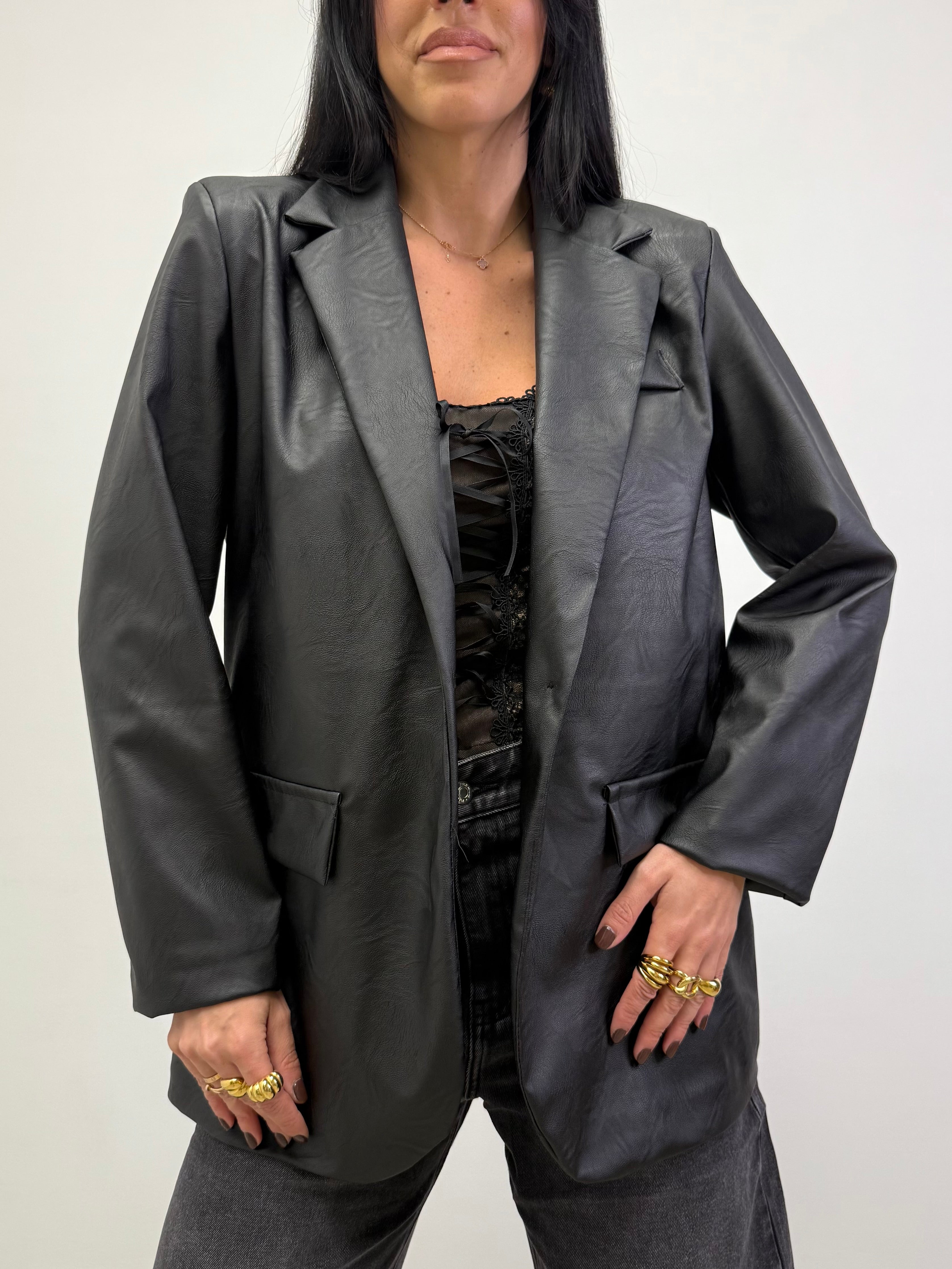 BLAZER SIMILPELLE 11040