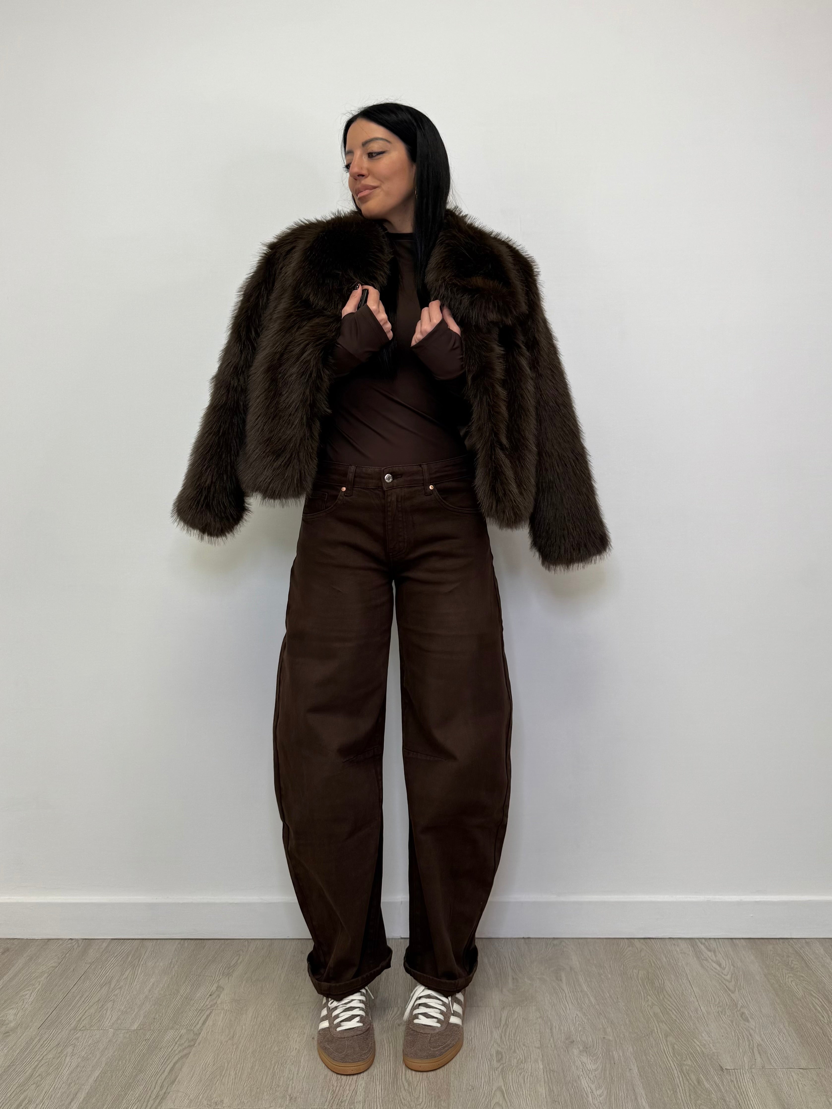 JEANS BAGGY CHOCO 5130