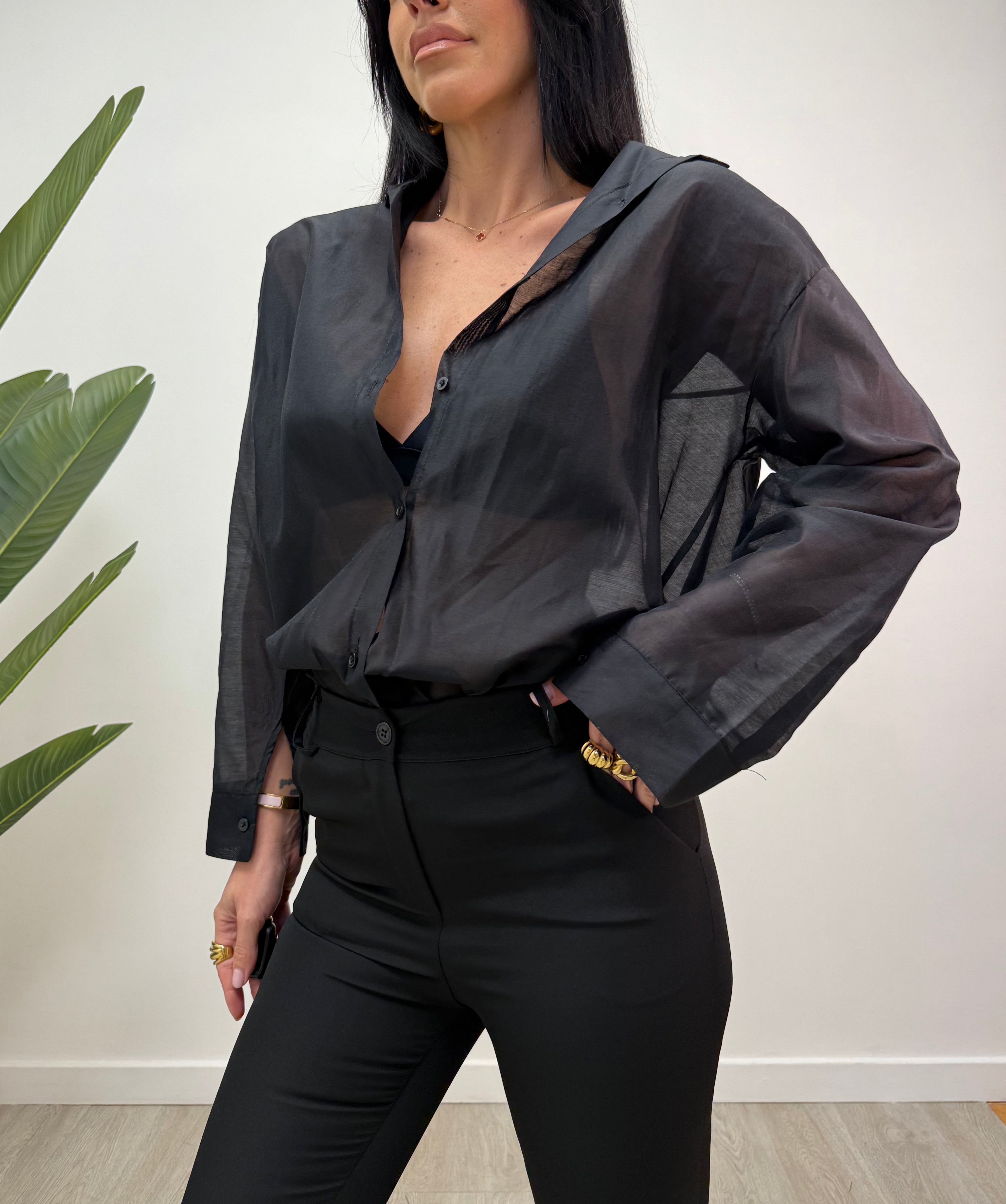 CAMICIA SEMI TRASPARENTE 141