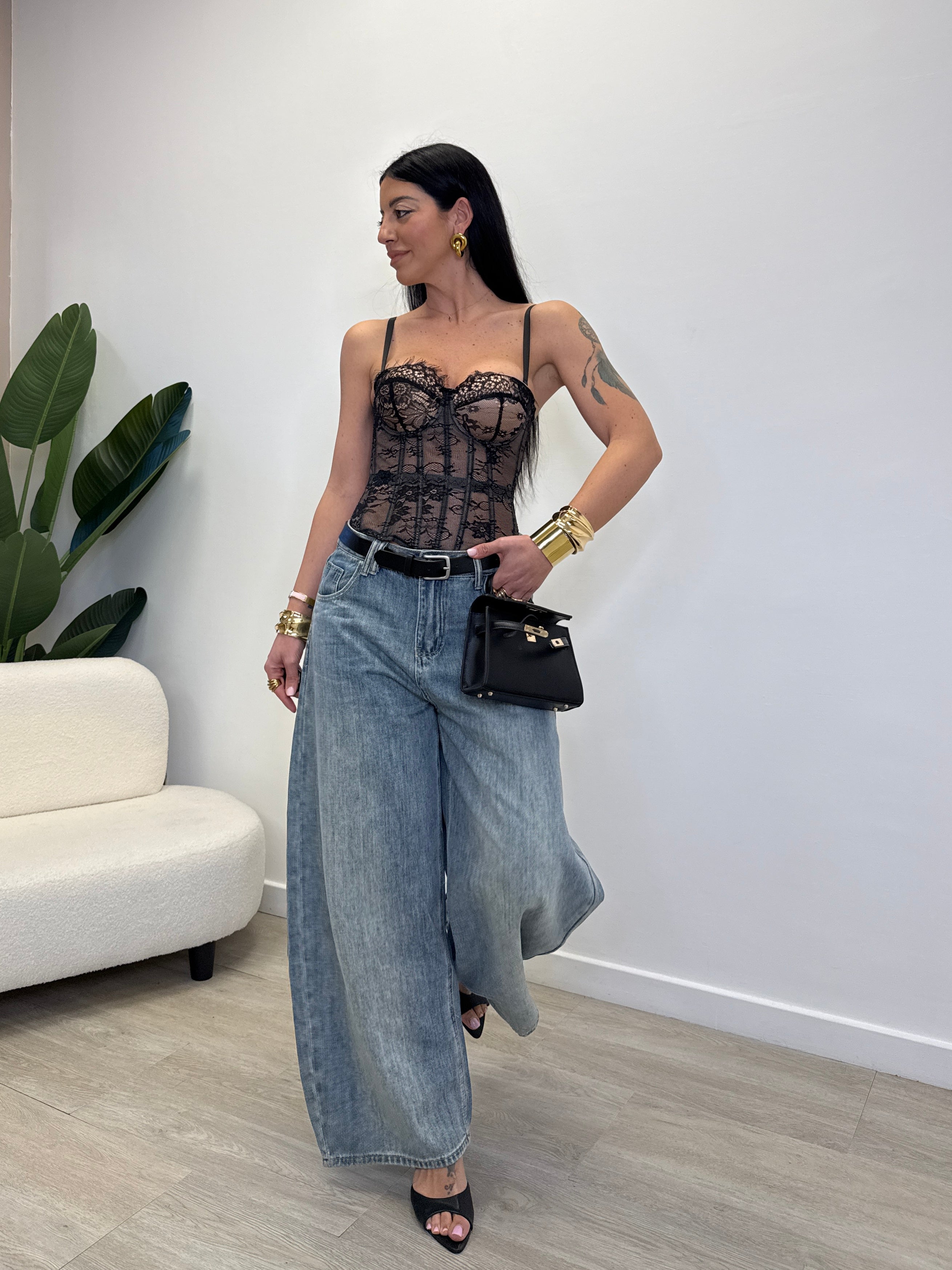 JEANS PALAZZO BAGGY 66352