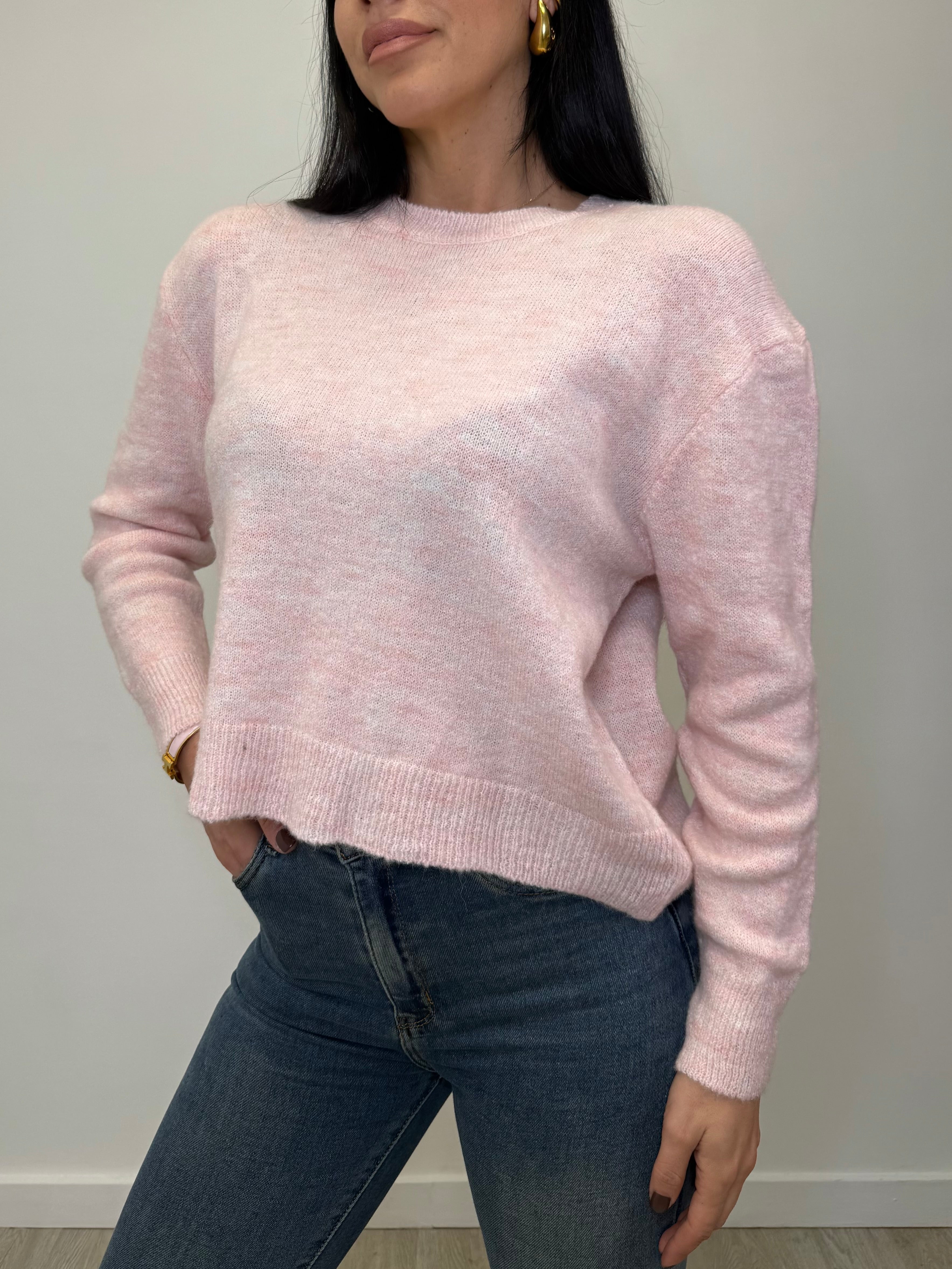 PULL BASIC EFFETTO LANA 0958