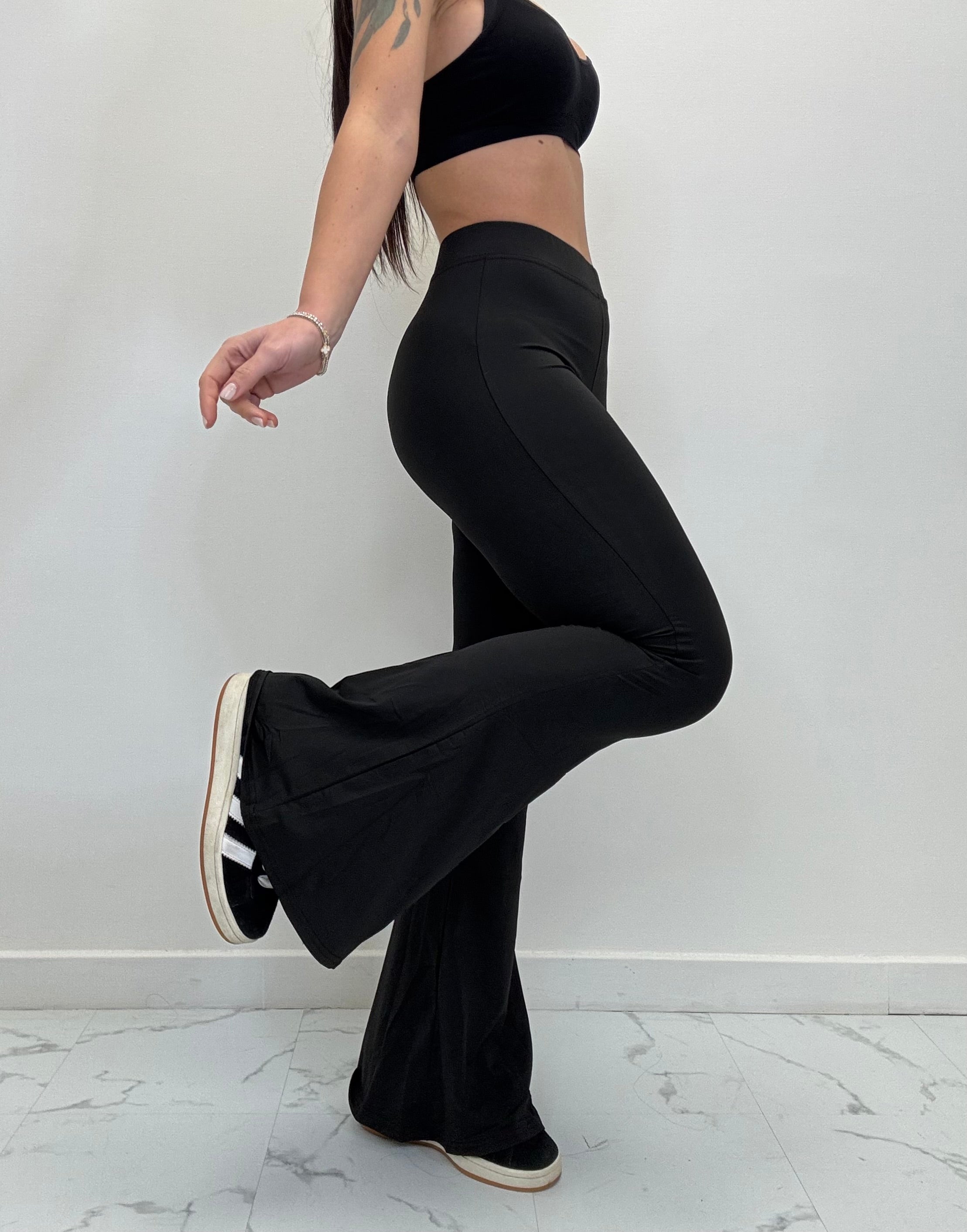 LEGGINS A ZAMPA IN VISCOSA 027-ST