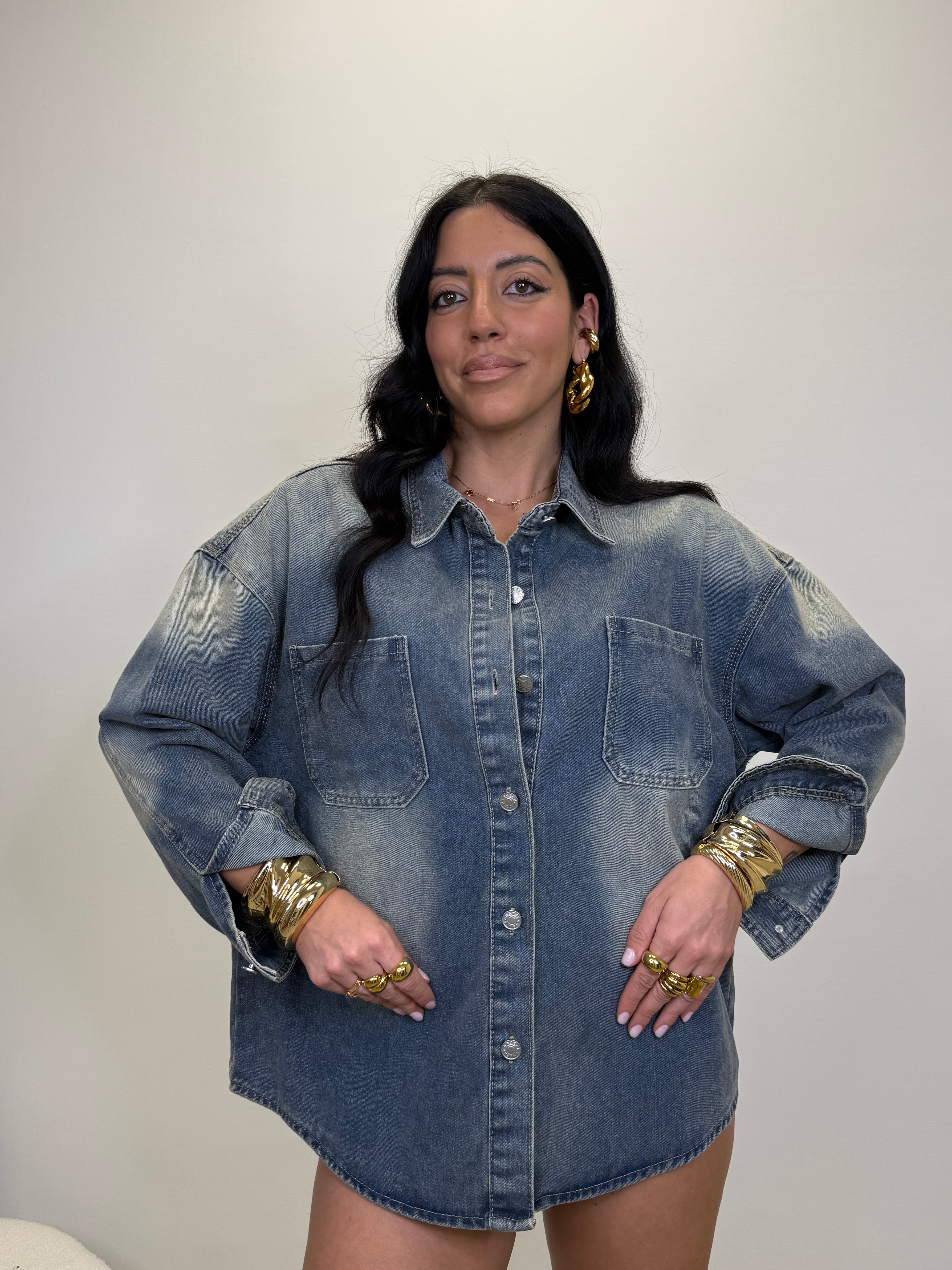 CAMICIA DENIM 76355