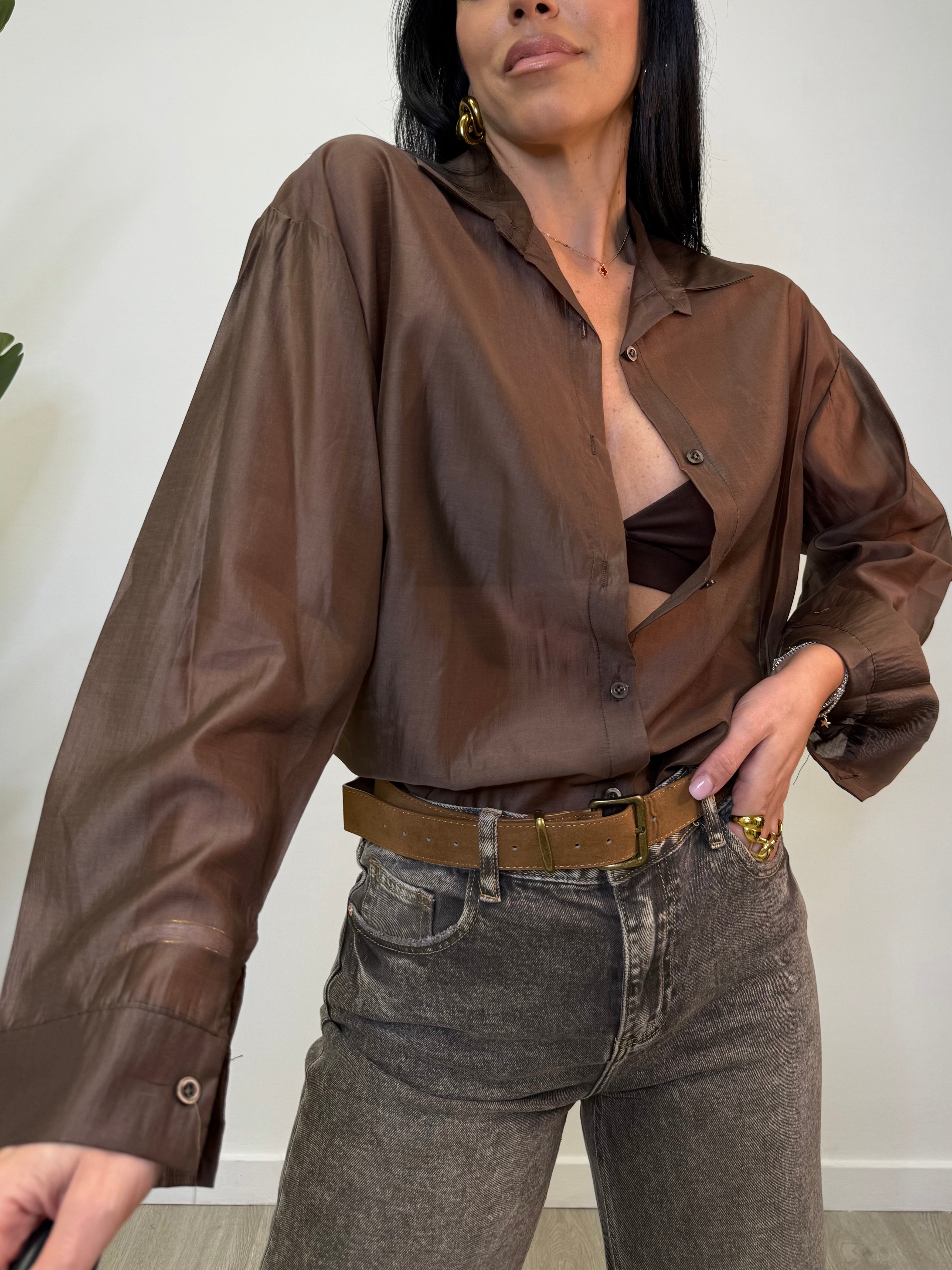 CAMICIA SEMI TRASPARENTE 141