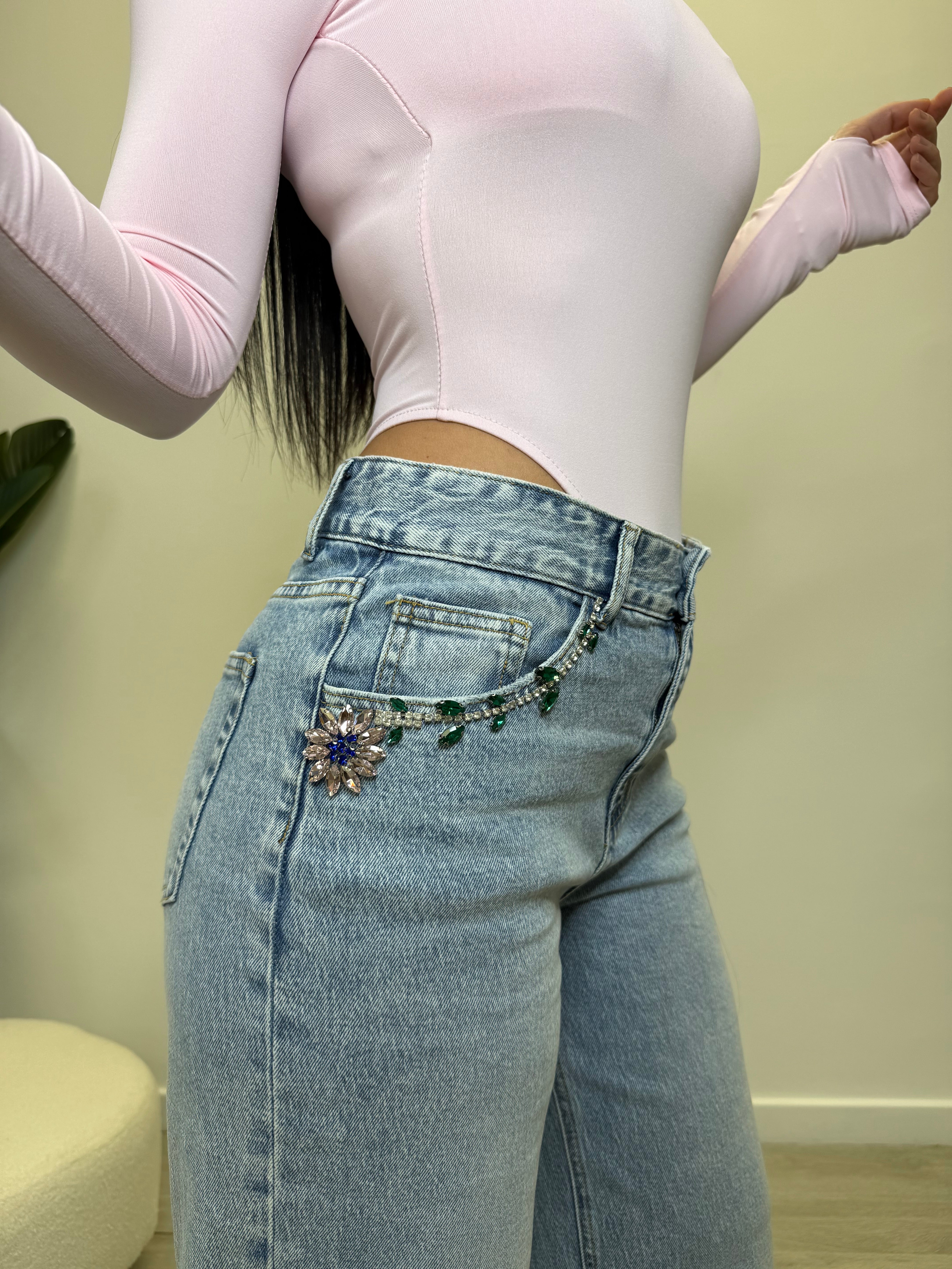 JEANS PALAZZO GIOIELLO 5261