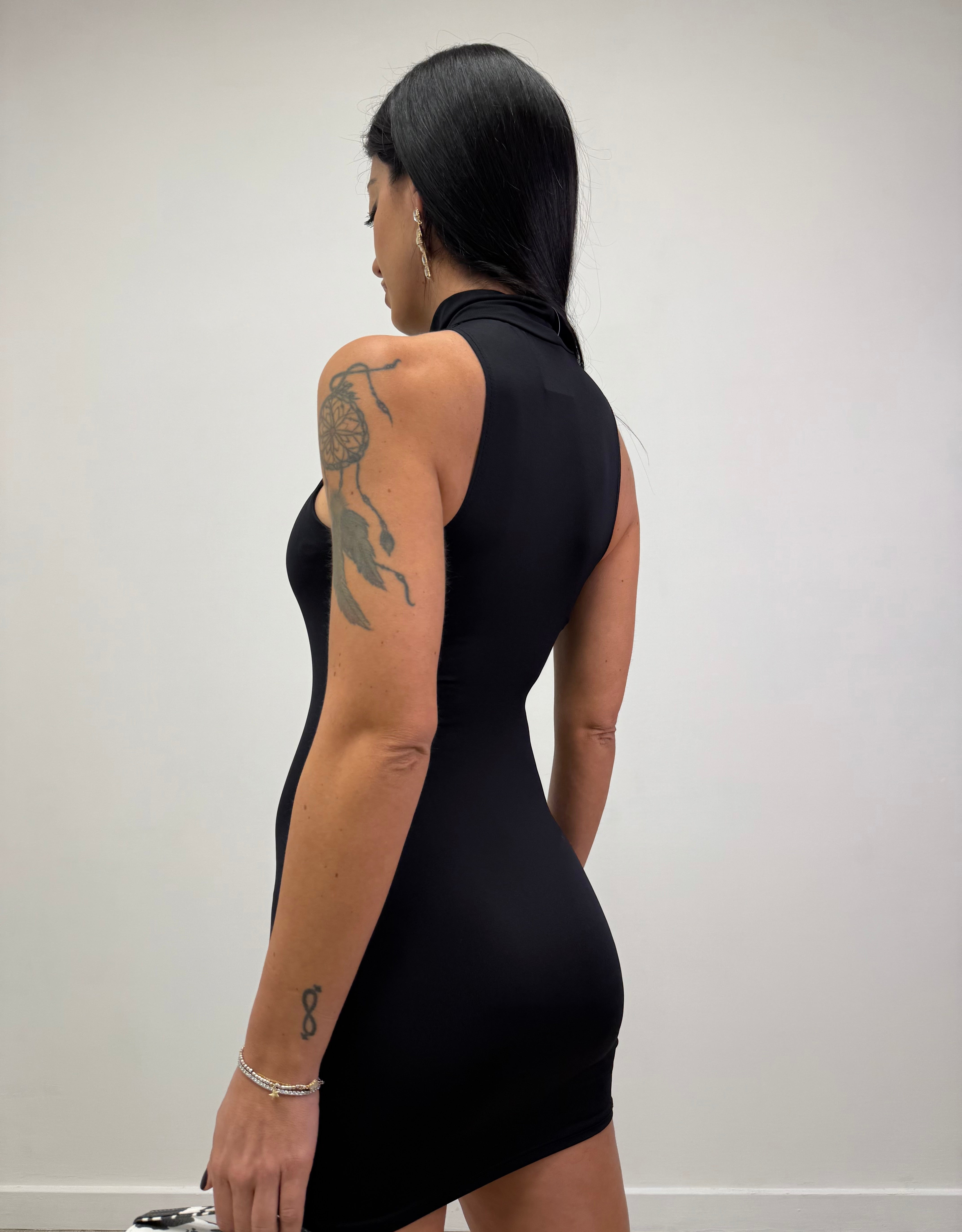 MINI DRESS SCOLLO HALTER 1431