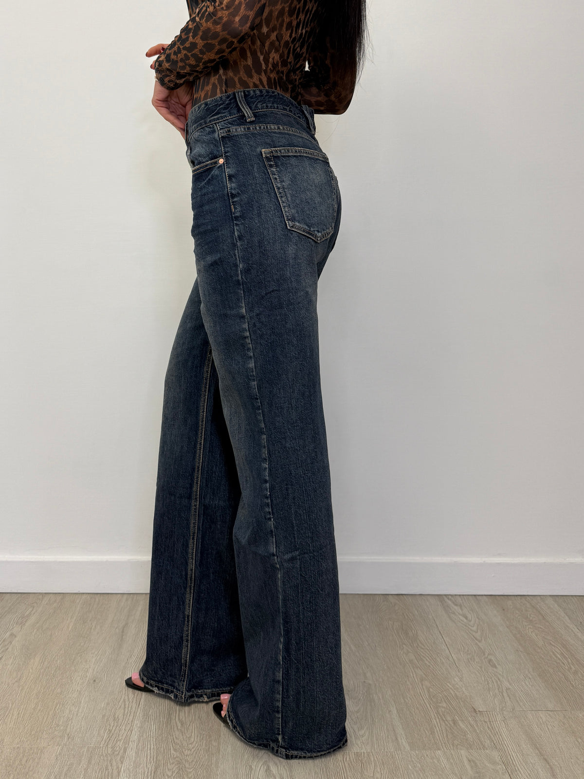 JEANS PALAZZO SABBIATO VINTAGE 8000-39