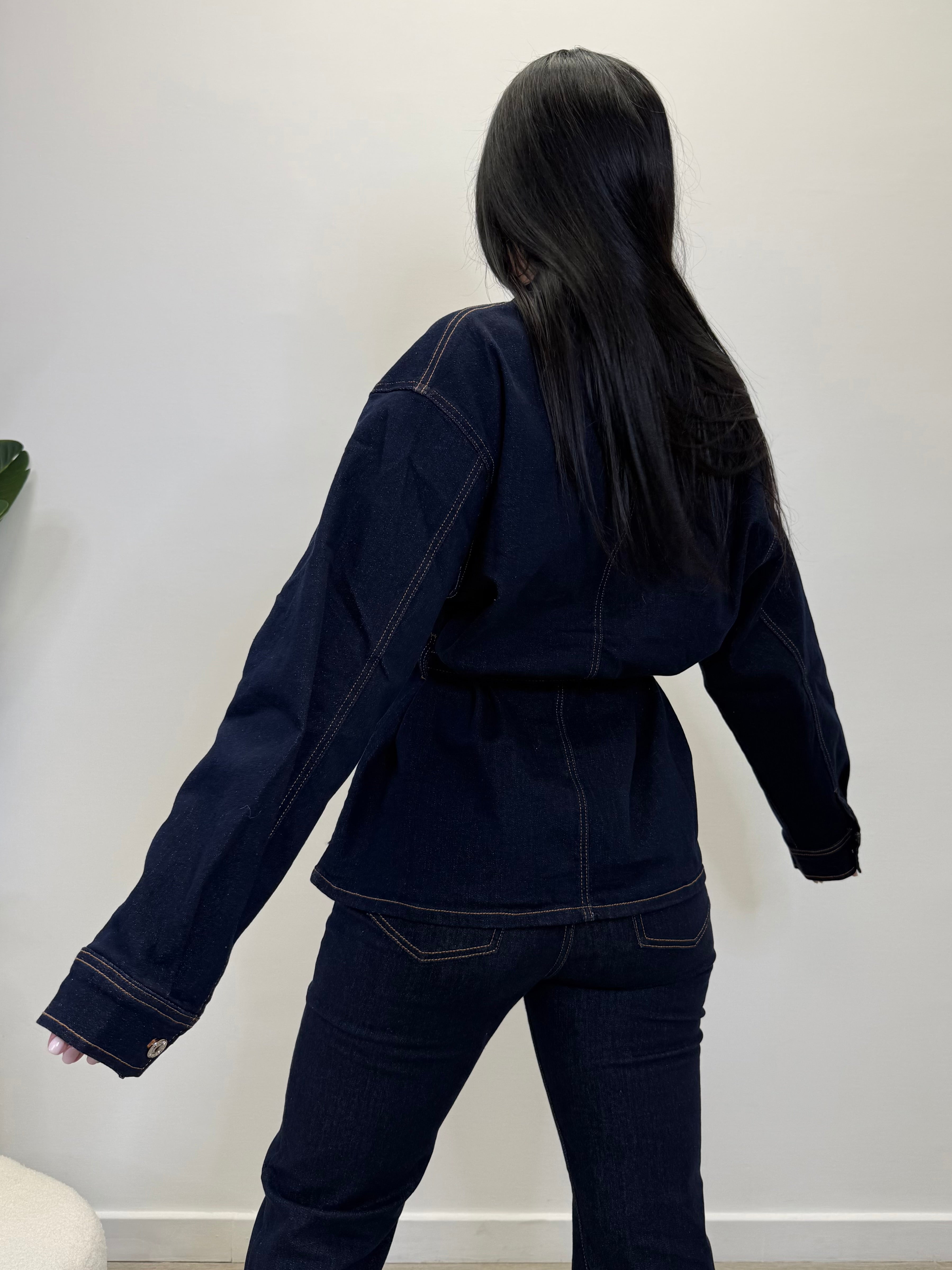 CAMICIONE CON CINTURA 918