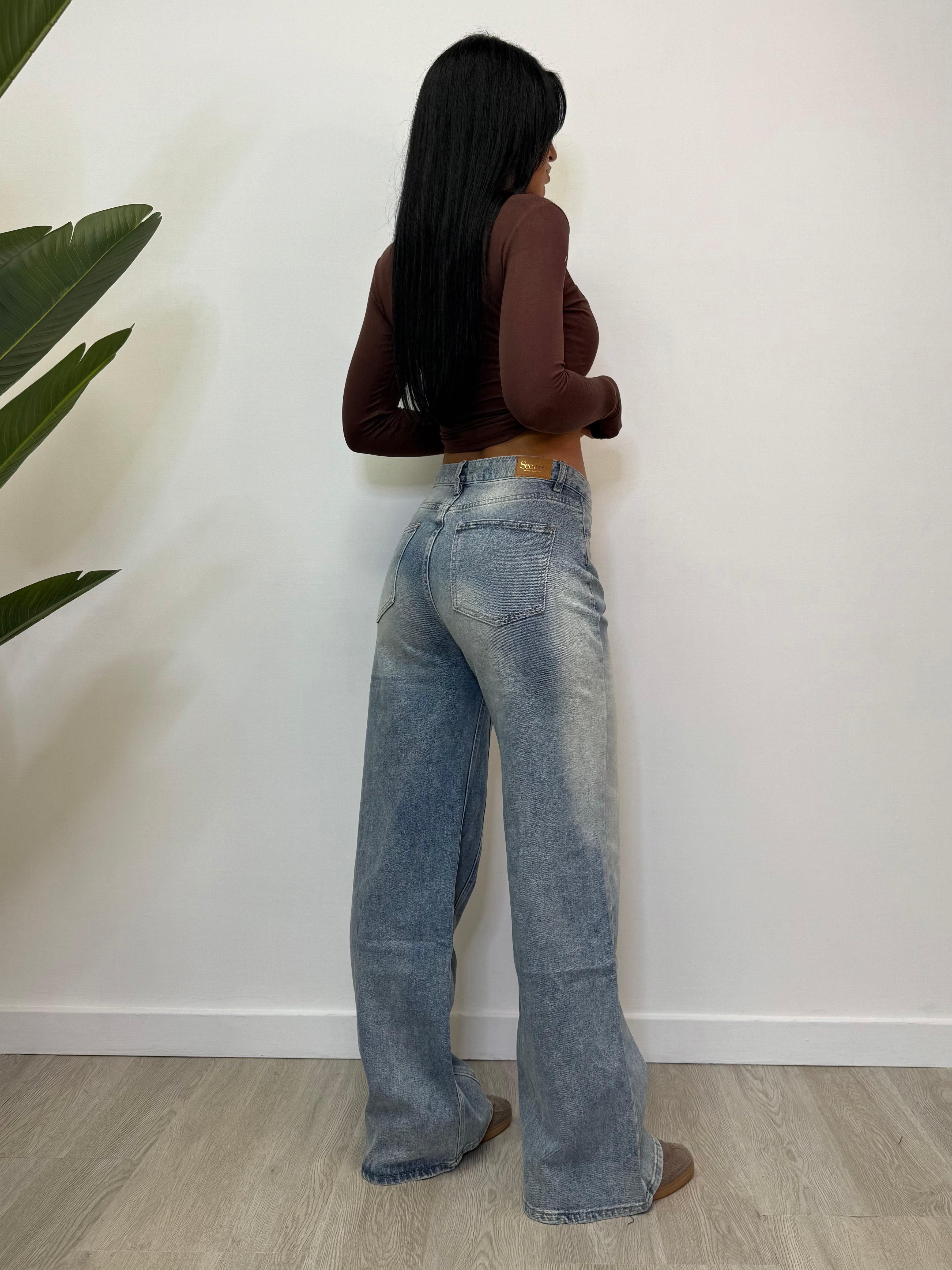 JEANS WIDE LEG 2080