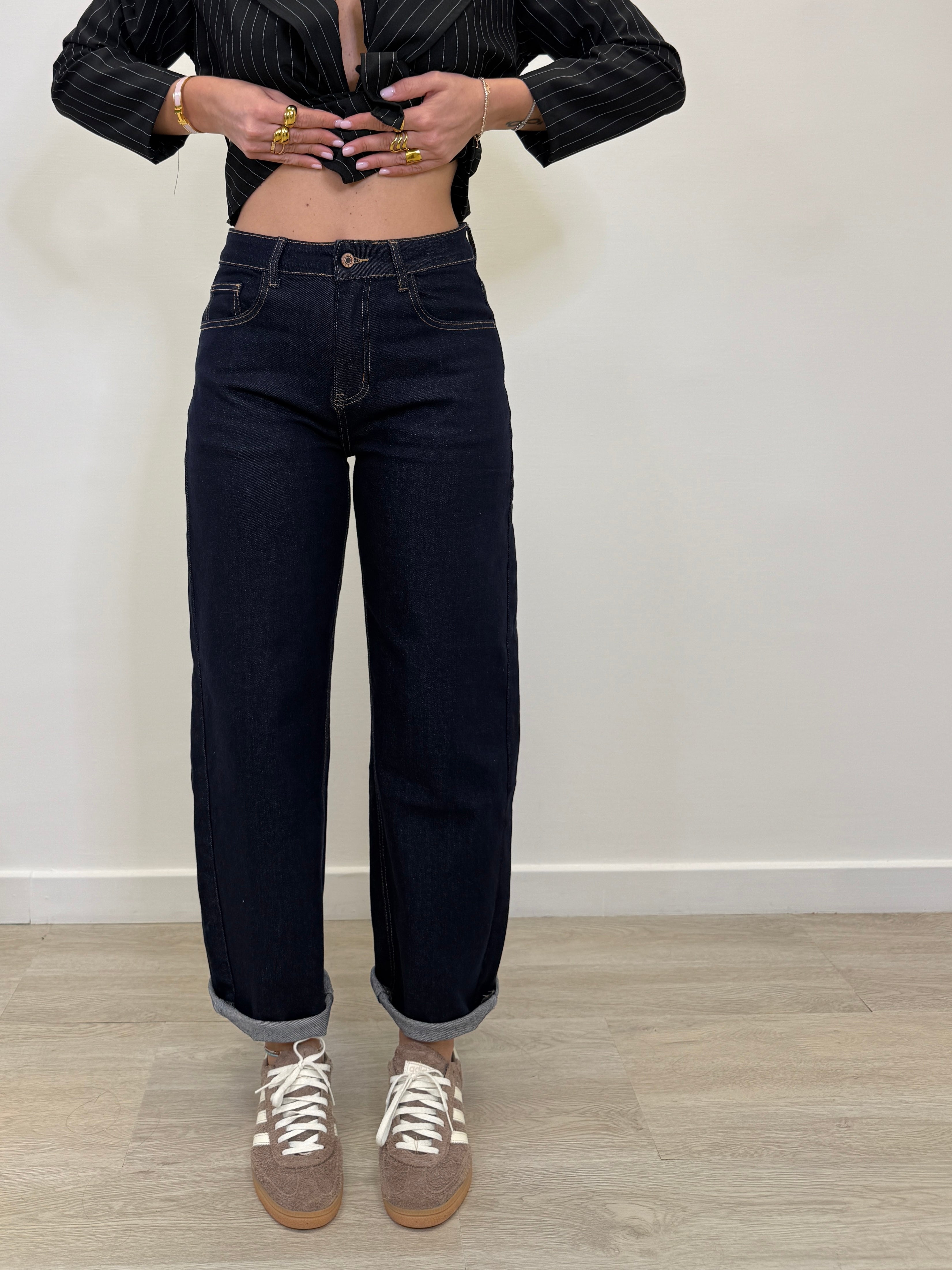 JEANS BARREL LAVAGGIO ZERO 016-222