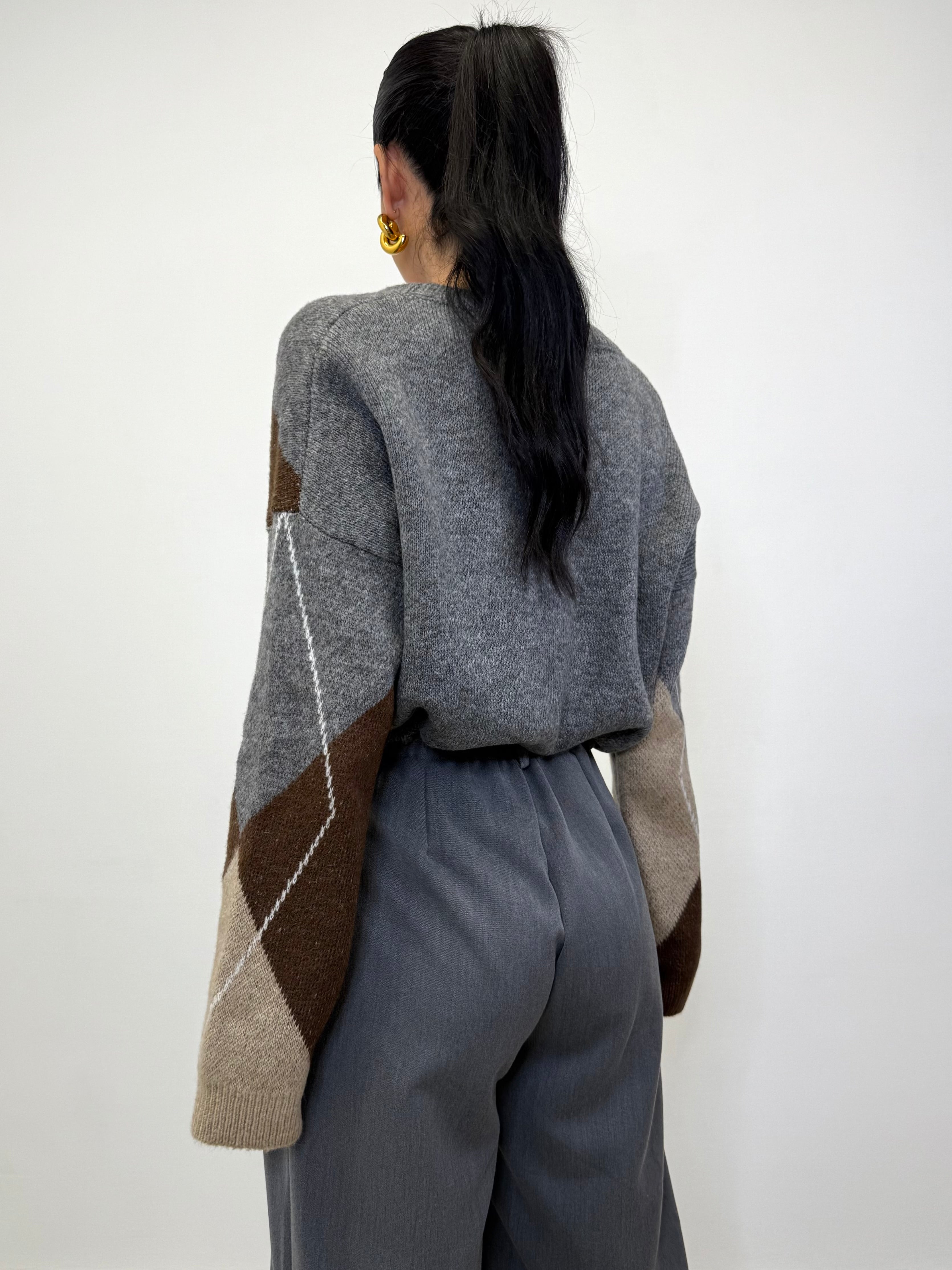 CARDIGAN ROMBI 25853