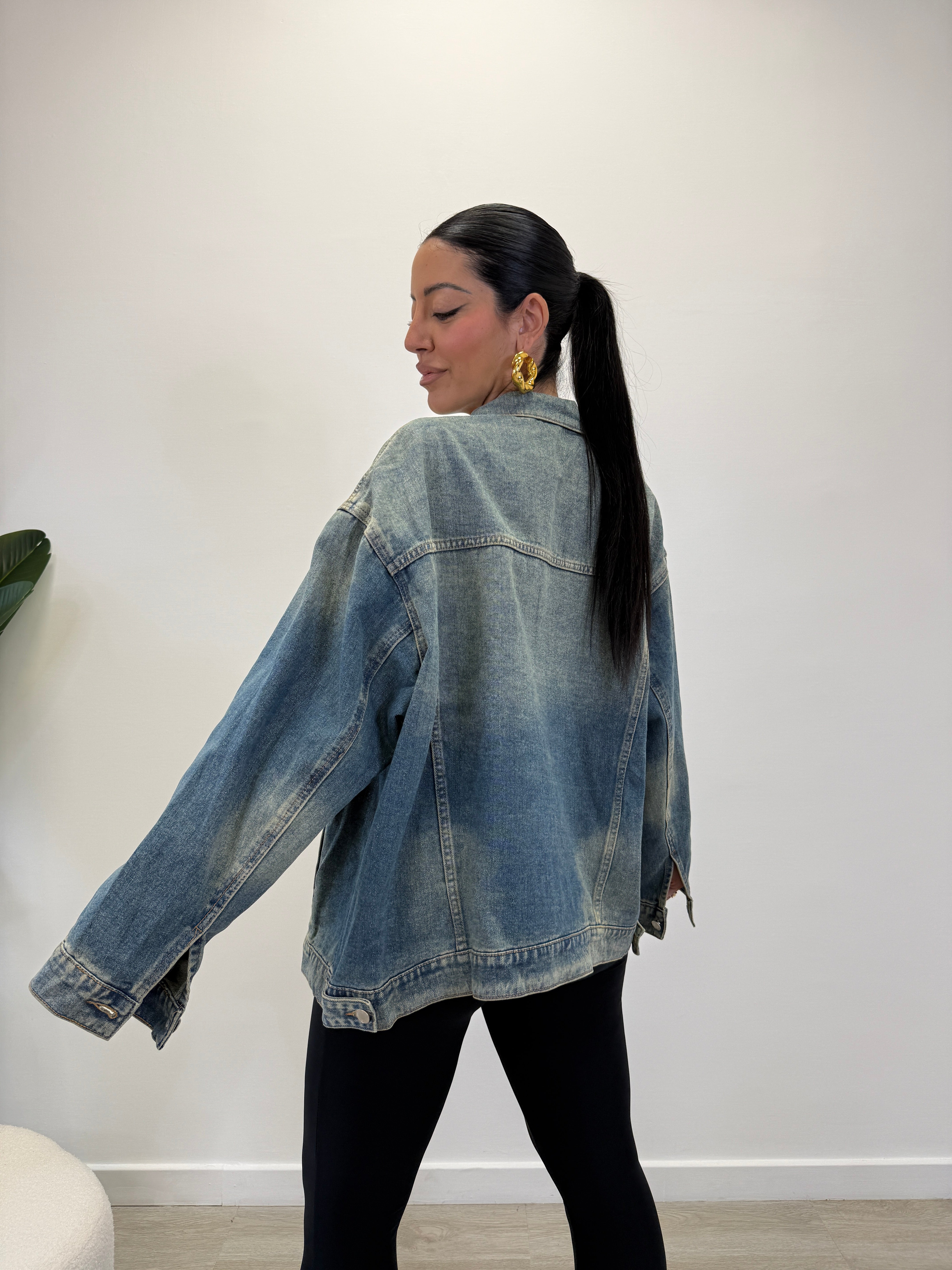 GIUBBINO DENIM OVER 25143