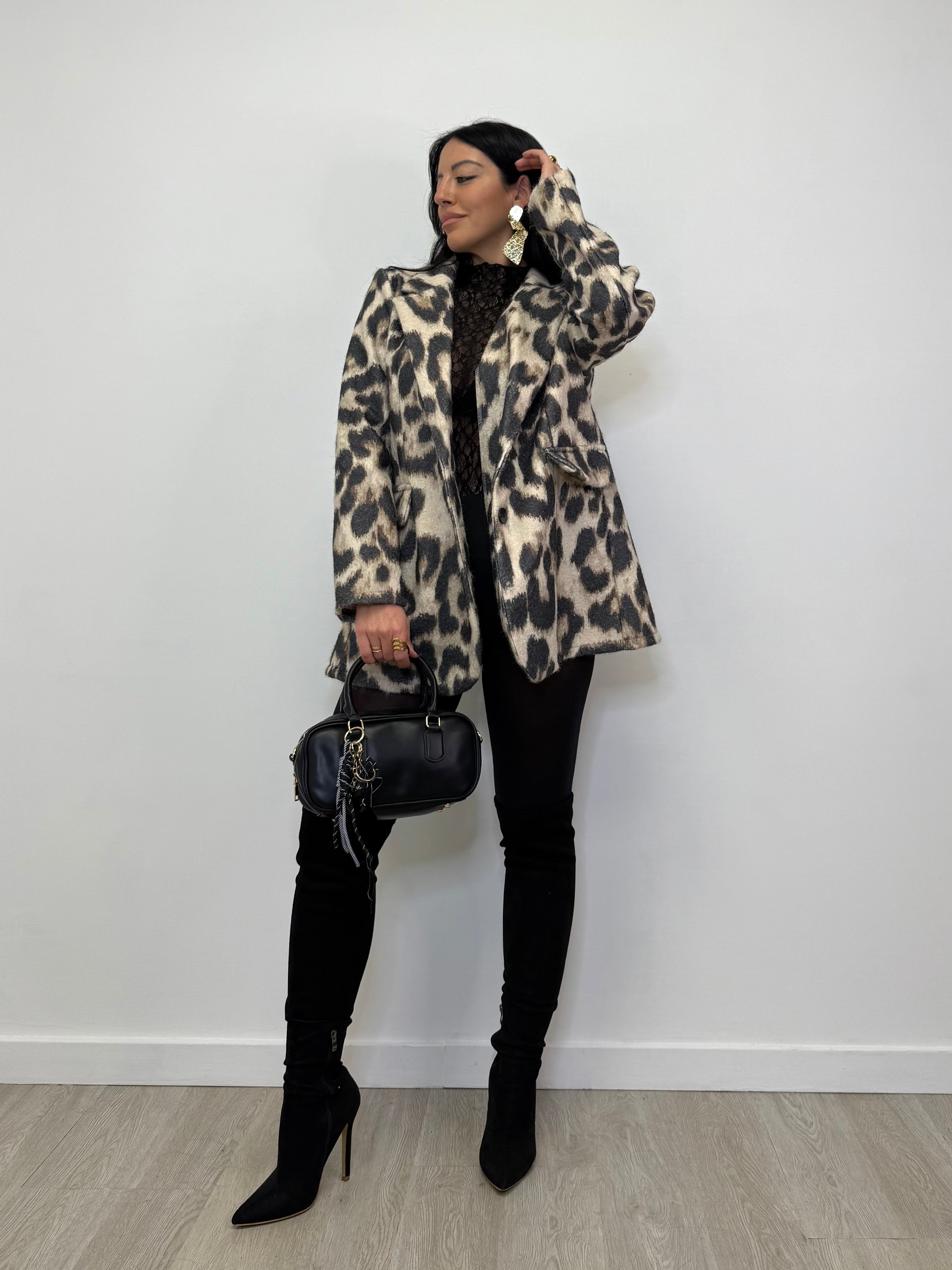 BLAZER LEO IN PANNO 88828