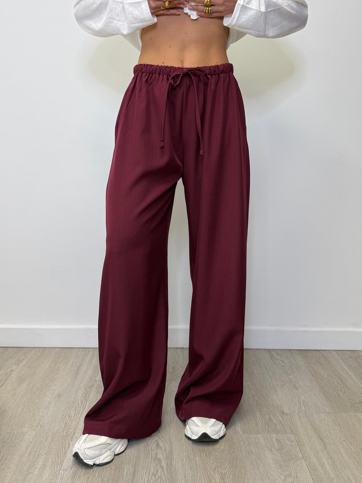 PANTALONE PALAZZO CON COULISSE 66977