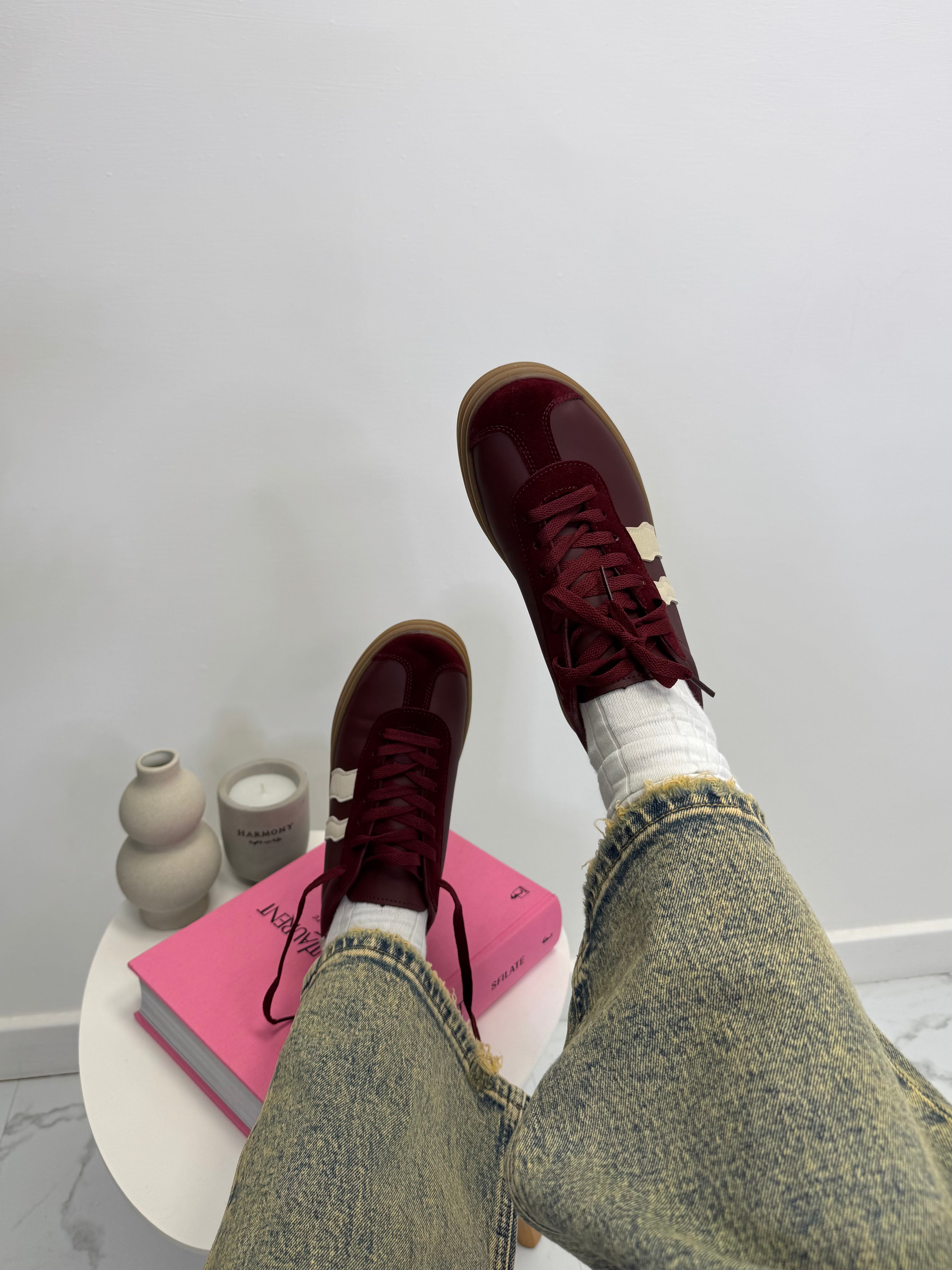 SNEAKERS BOLD 2 BURGUNDY 203HY-ST