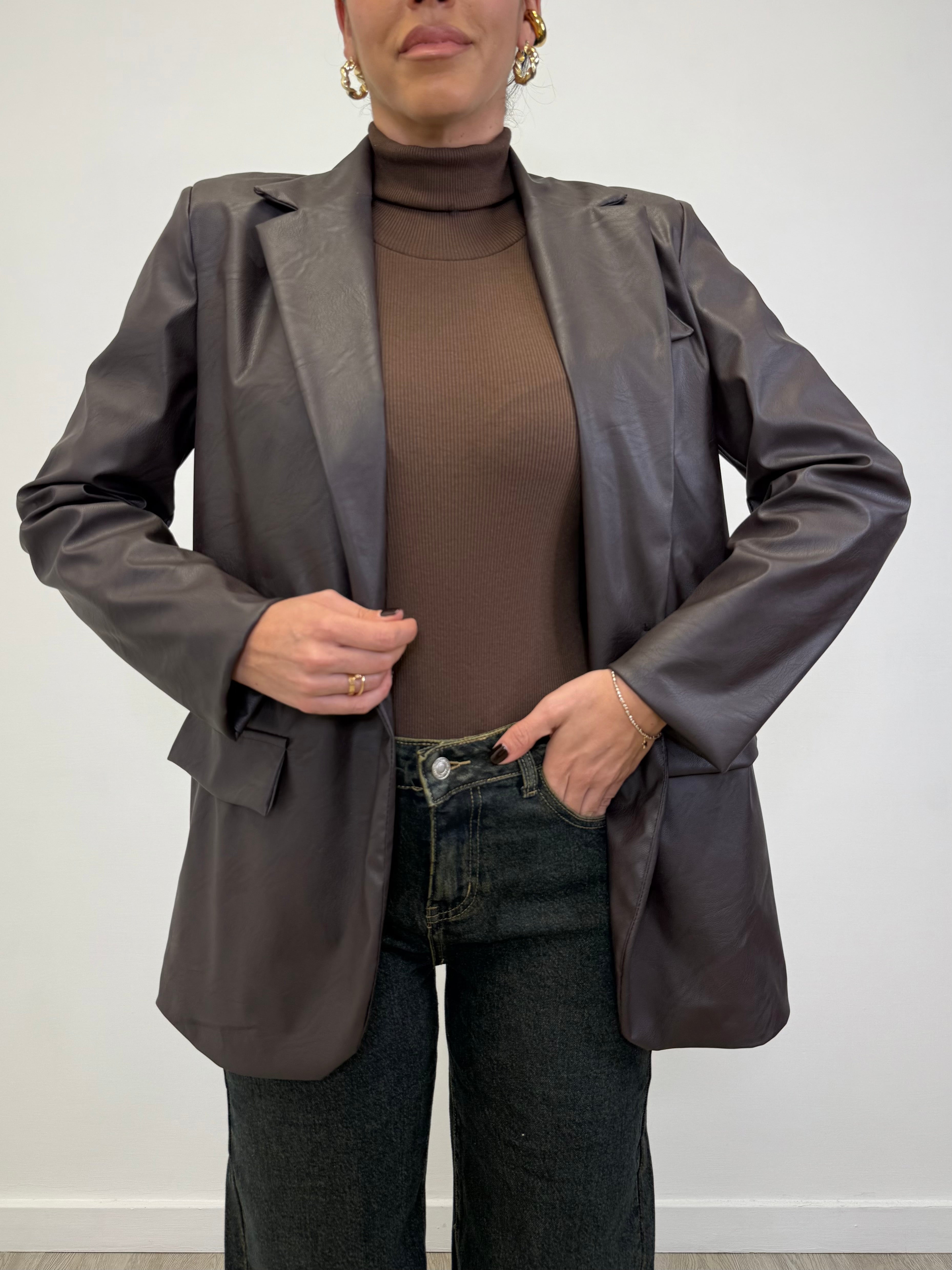 BLAZER SIMILPELLE 11040