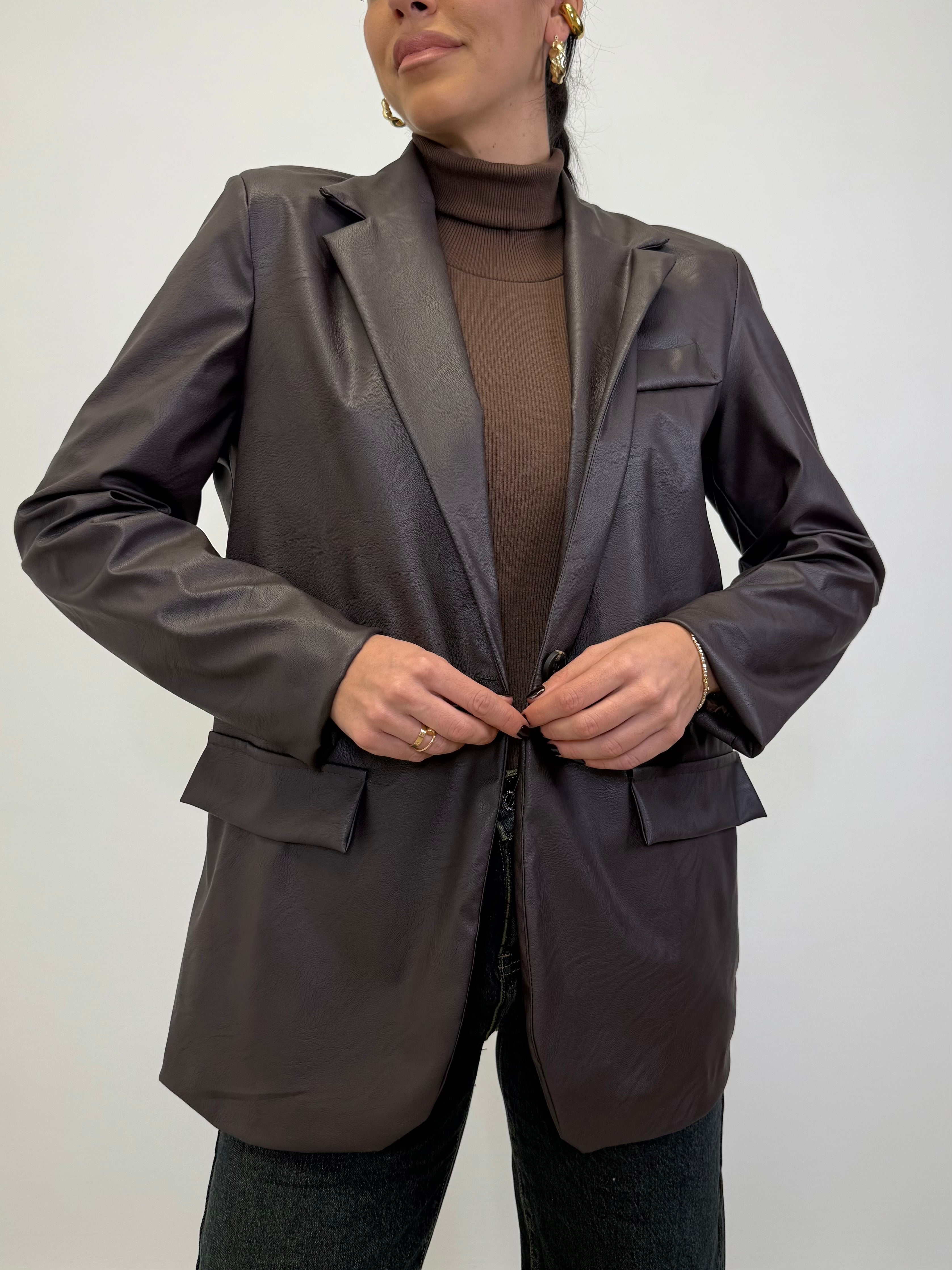 BLAZER SIMILPELLE 11040