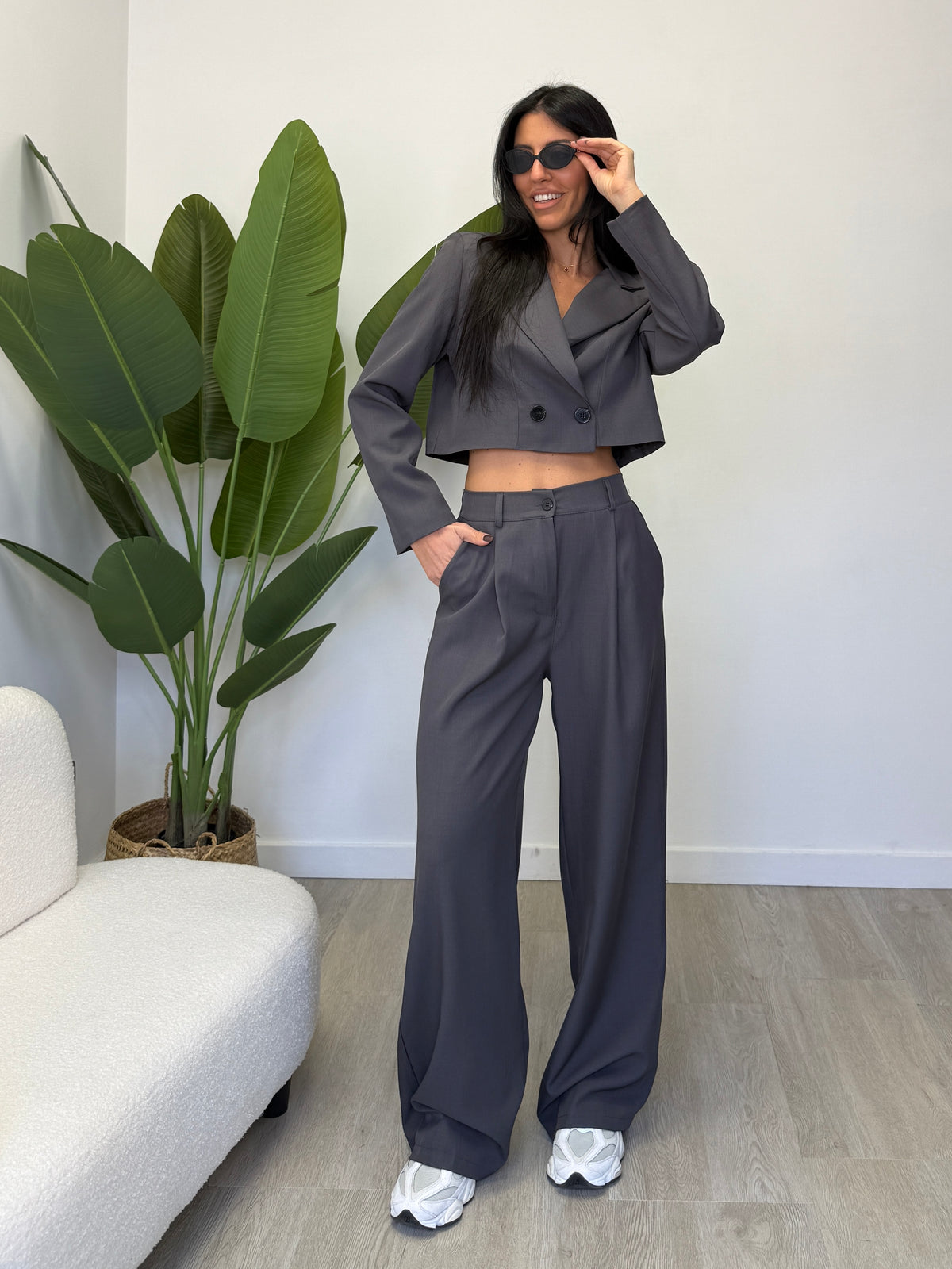 COMPLETO GIACCA CROP 10116