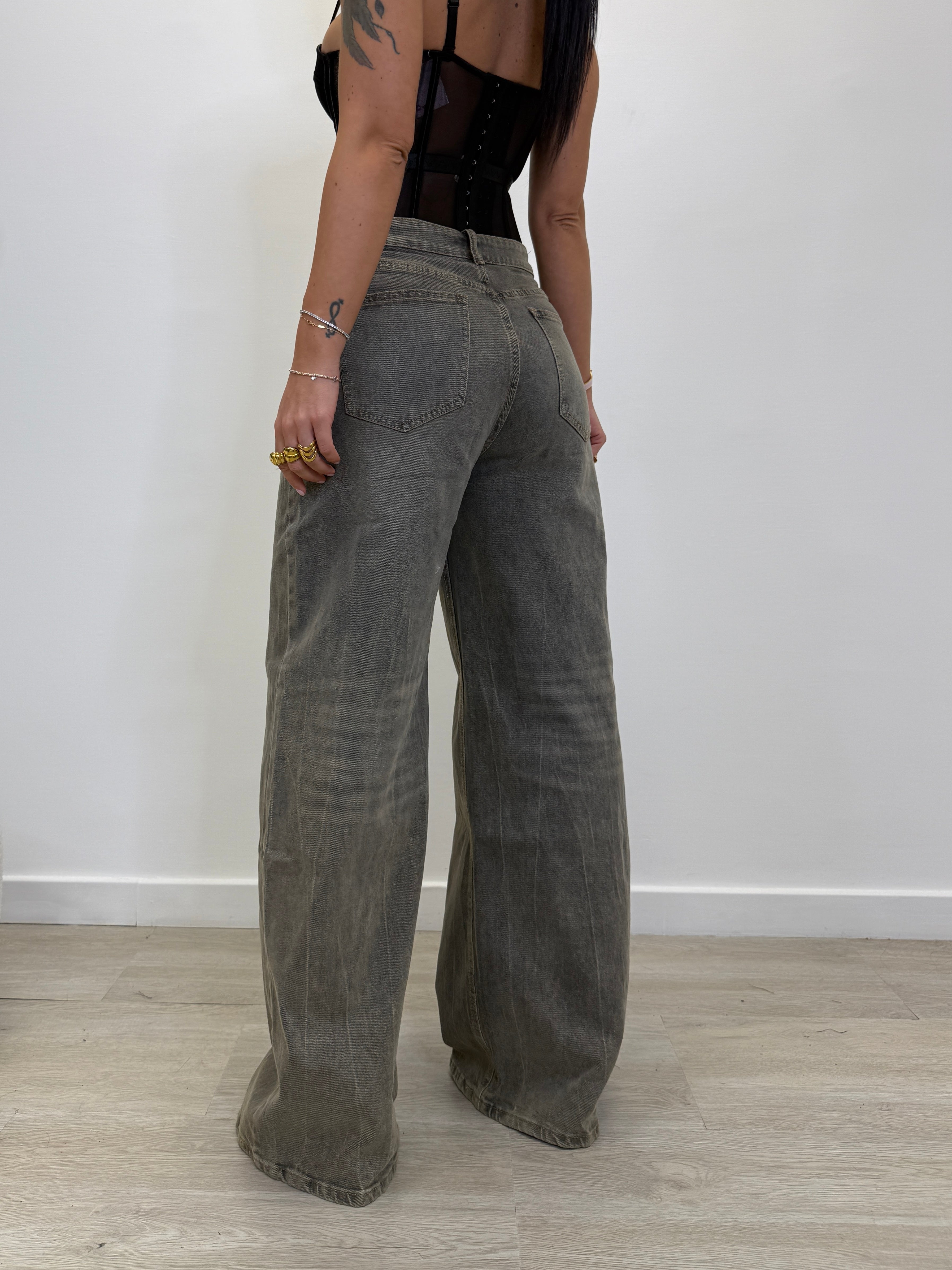 JEANS PALAZZO SABBIATO 25206-1