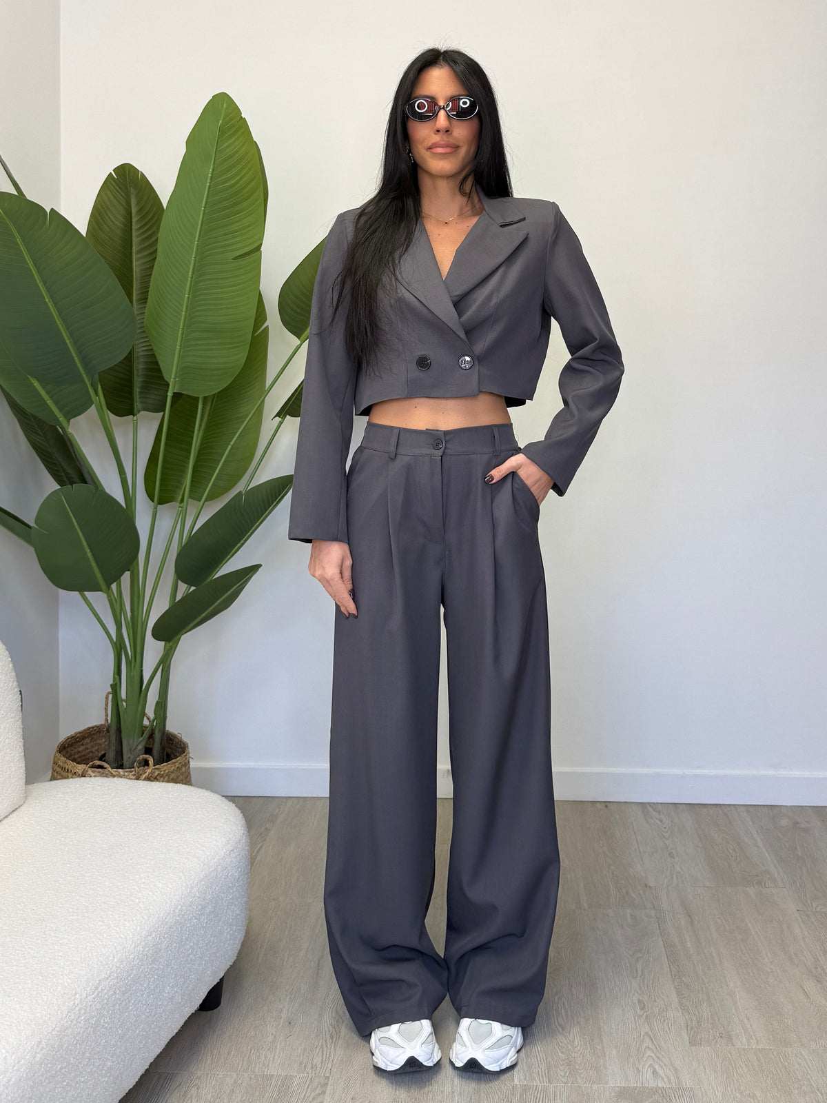 COMPLETO GIACCA CROP 10116