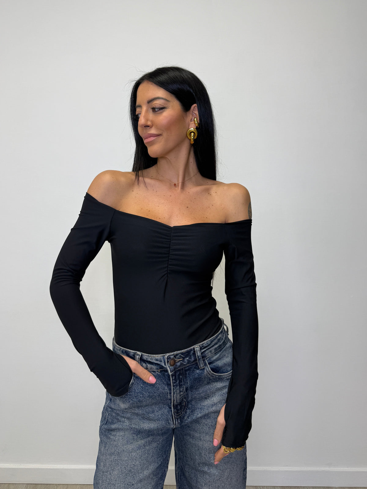 BODY DRAP CON MANICA A GUANTO 16789